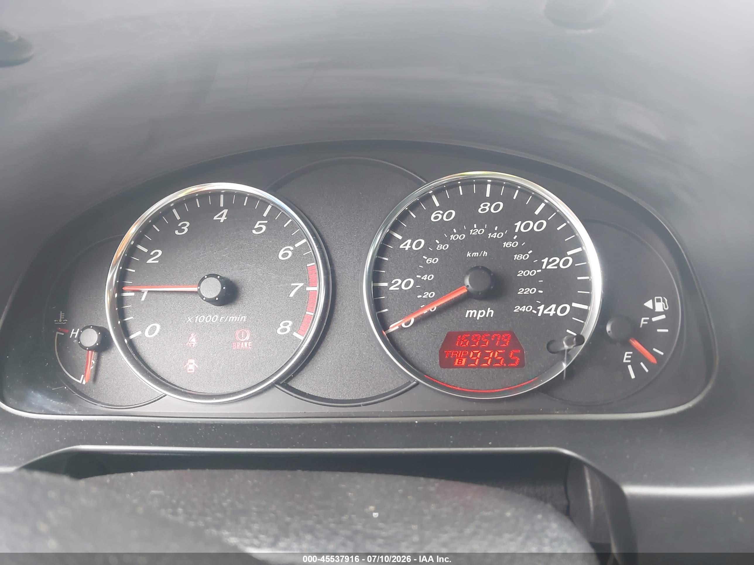 2006 Mazda Mazda6 Sport S Gray vin: 1YVHP80DX65M38708