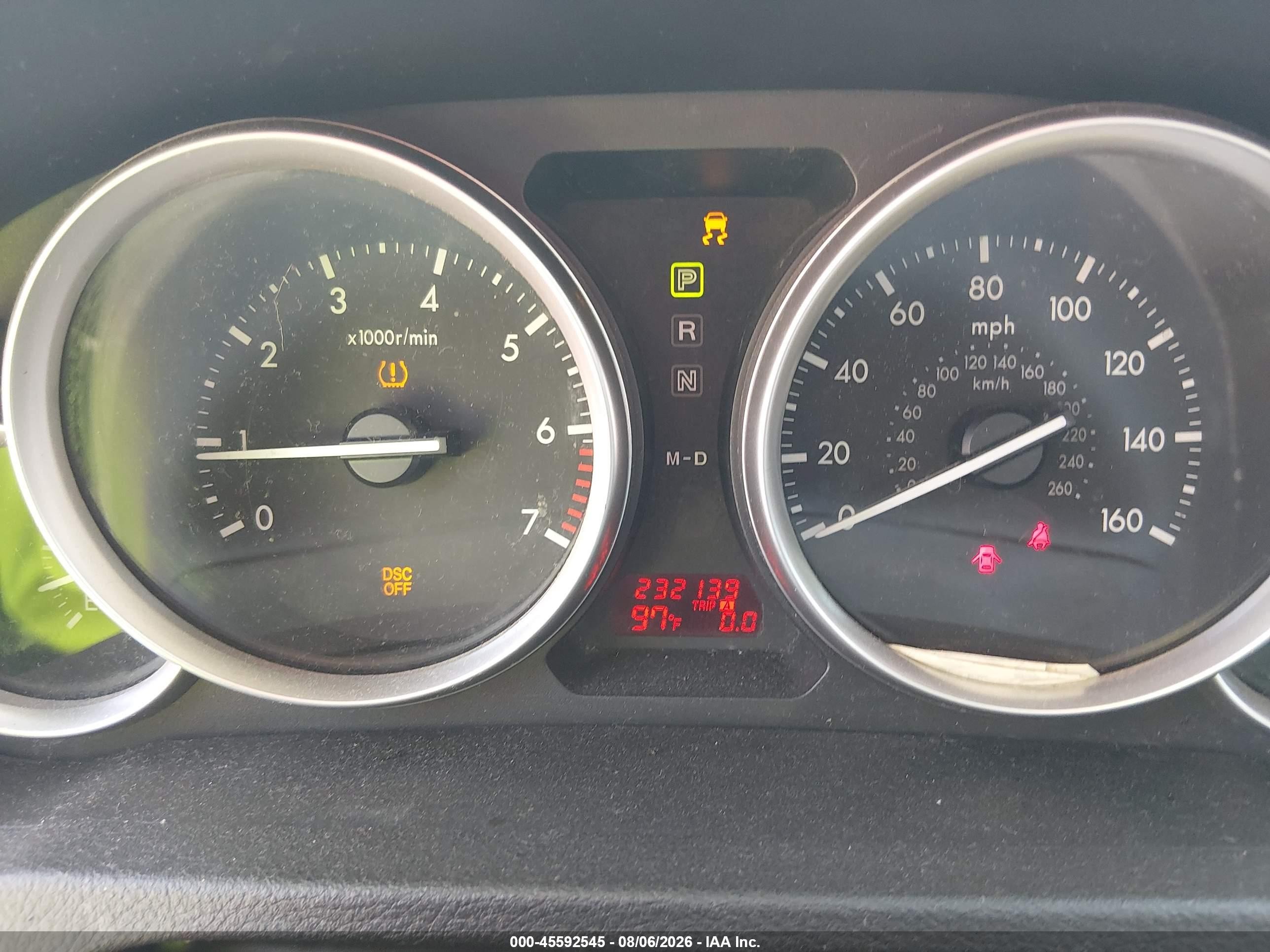 2009 Mazda Mazda6 I Sport Blue vin: 1YVHP81A095M05435
