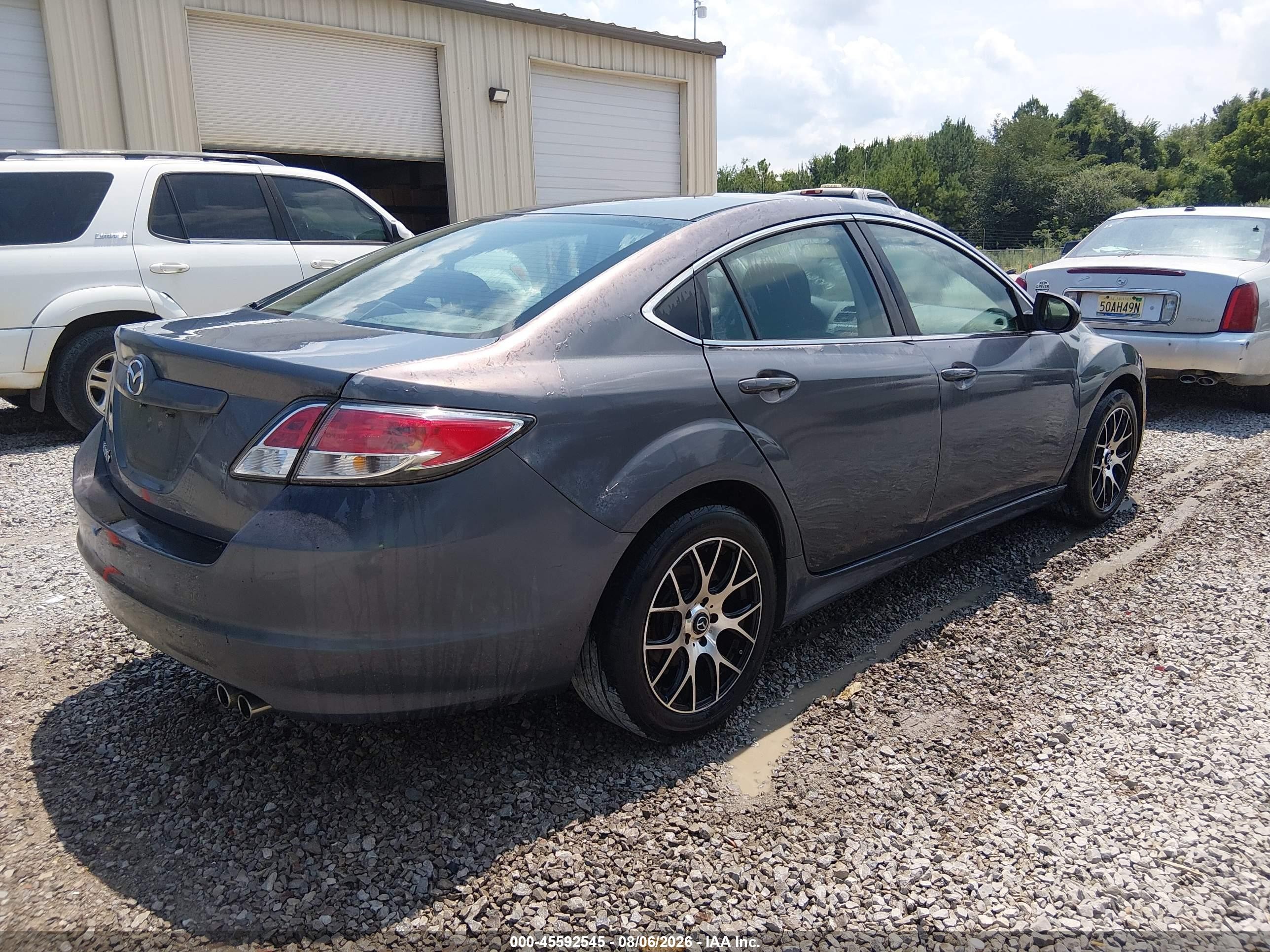 2009 Mazda Mazda6 I Sport Blue vin: 1YVHP81A095M05435