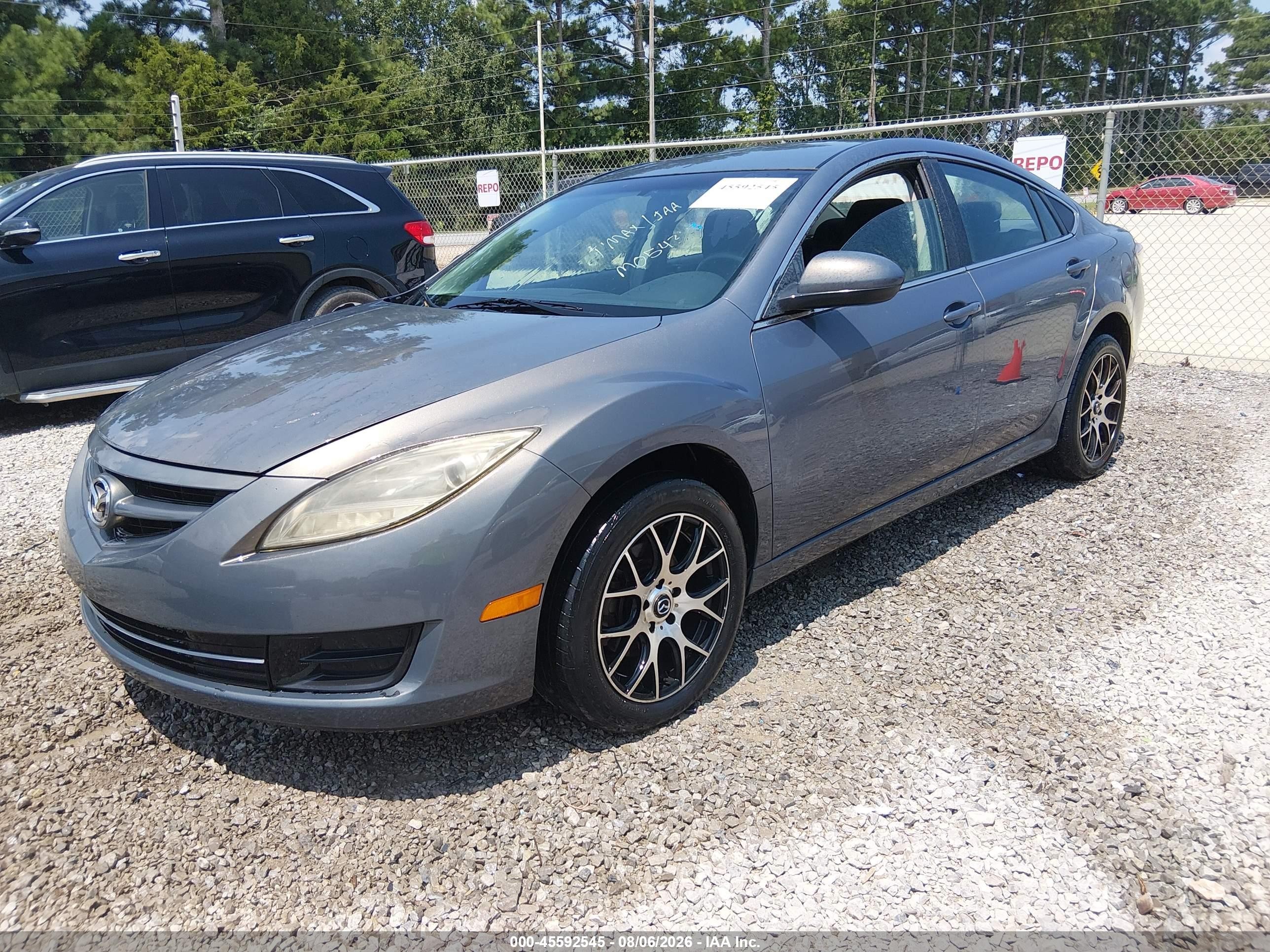 2009 Mazda Mazda6 I Sport Blue vin: 1YVHP81A095M05435