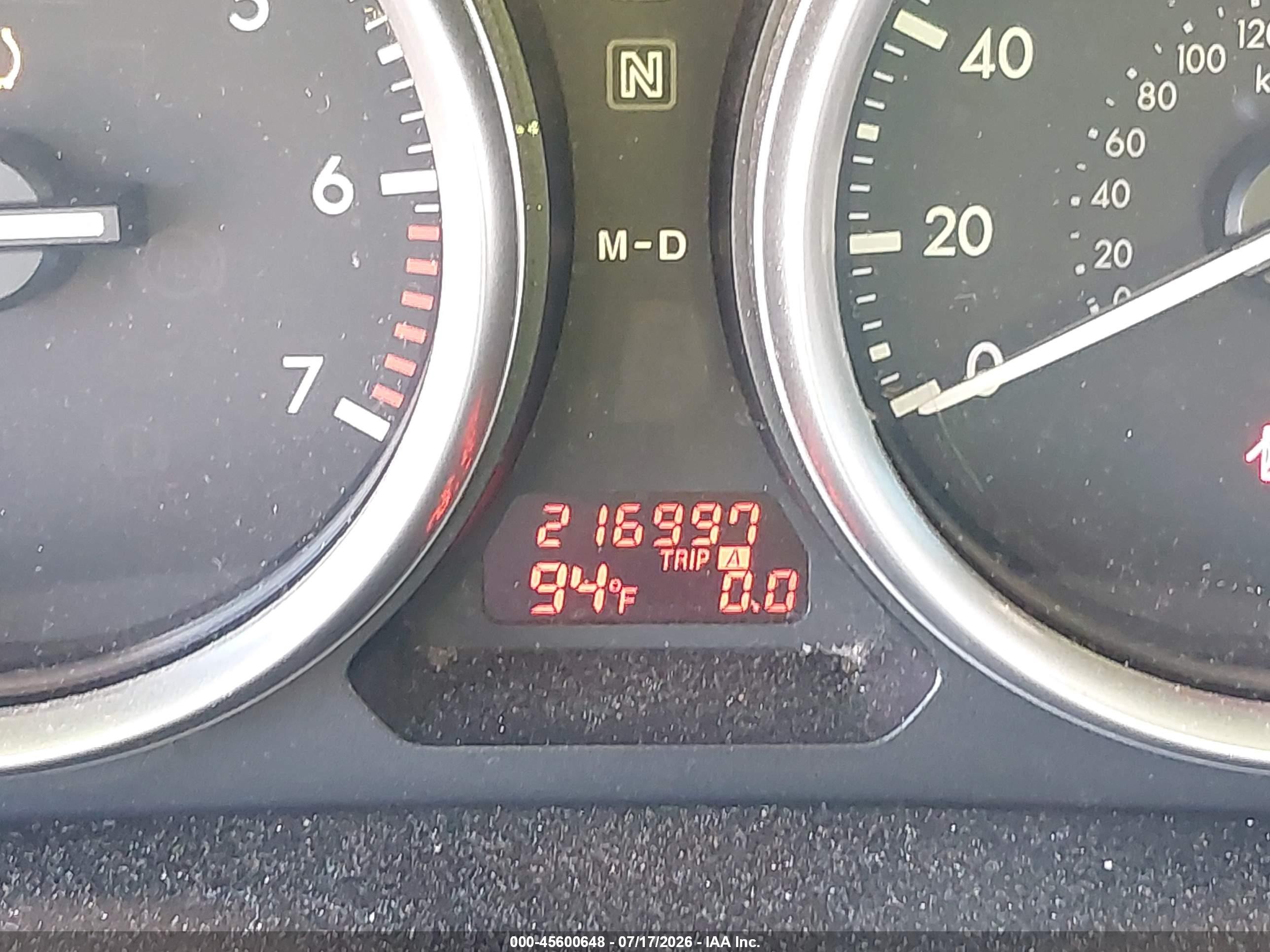 2009 Mazda Mazda6 I Sport Черный vin: 1YVHP81A095M18413