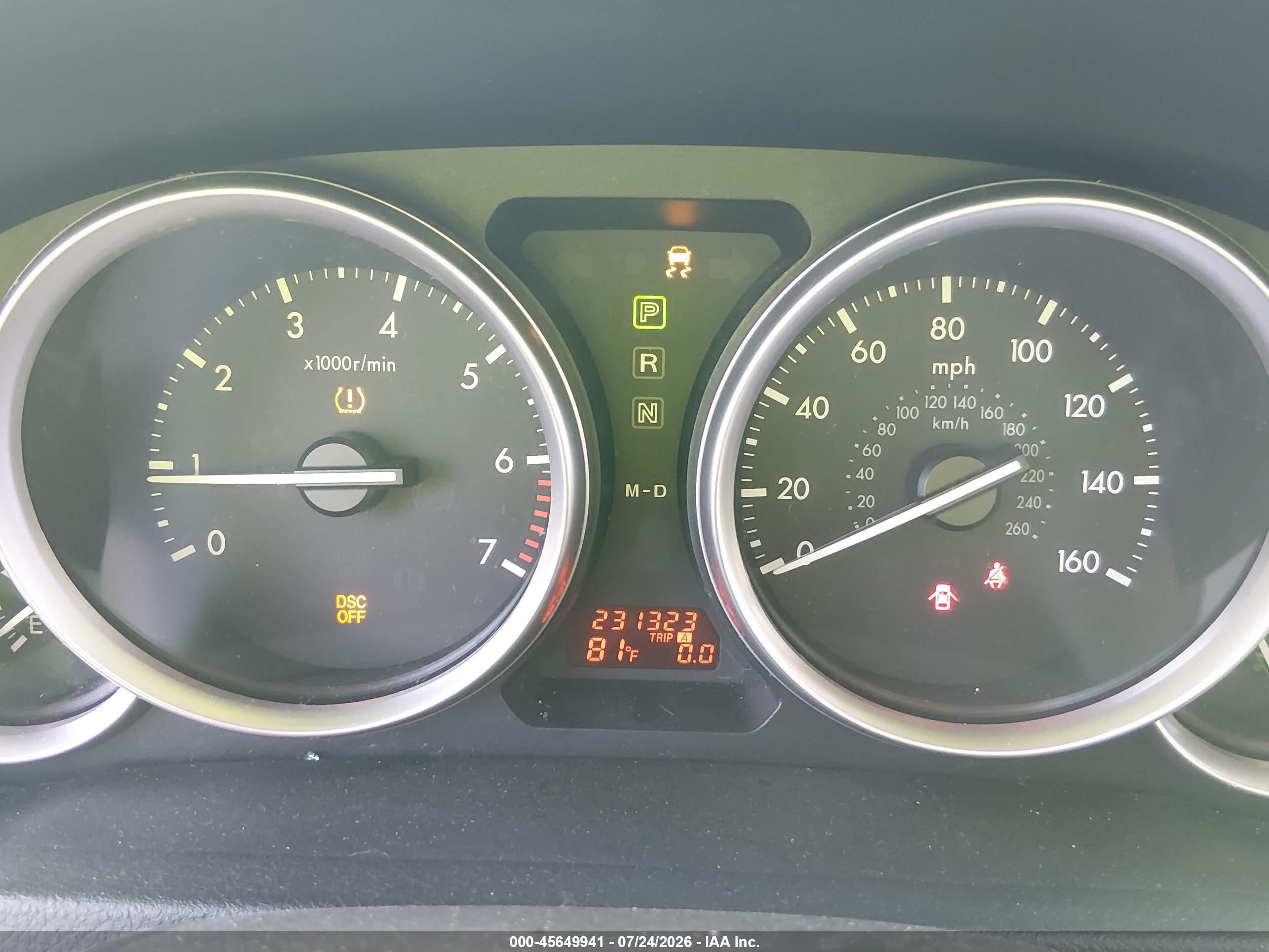 2009 Mazda Mazda6   White vin: 1YVHP81A095M22851