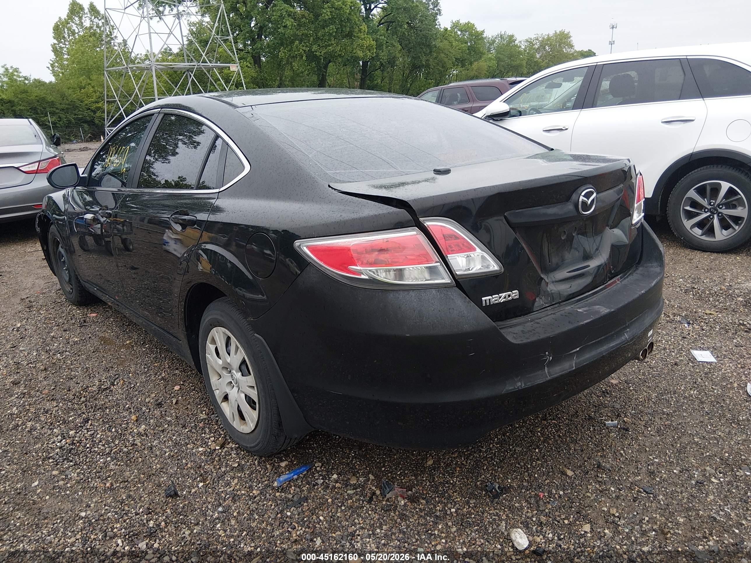 2009 Mazda Mazda6 I Sport Black vin: 1YVHP81A095M41139