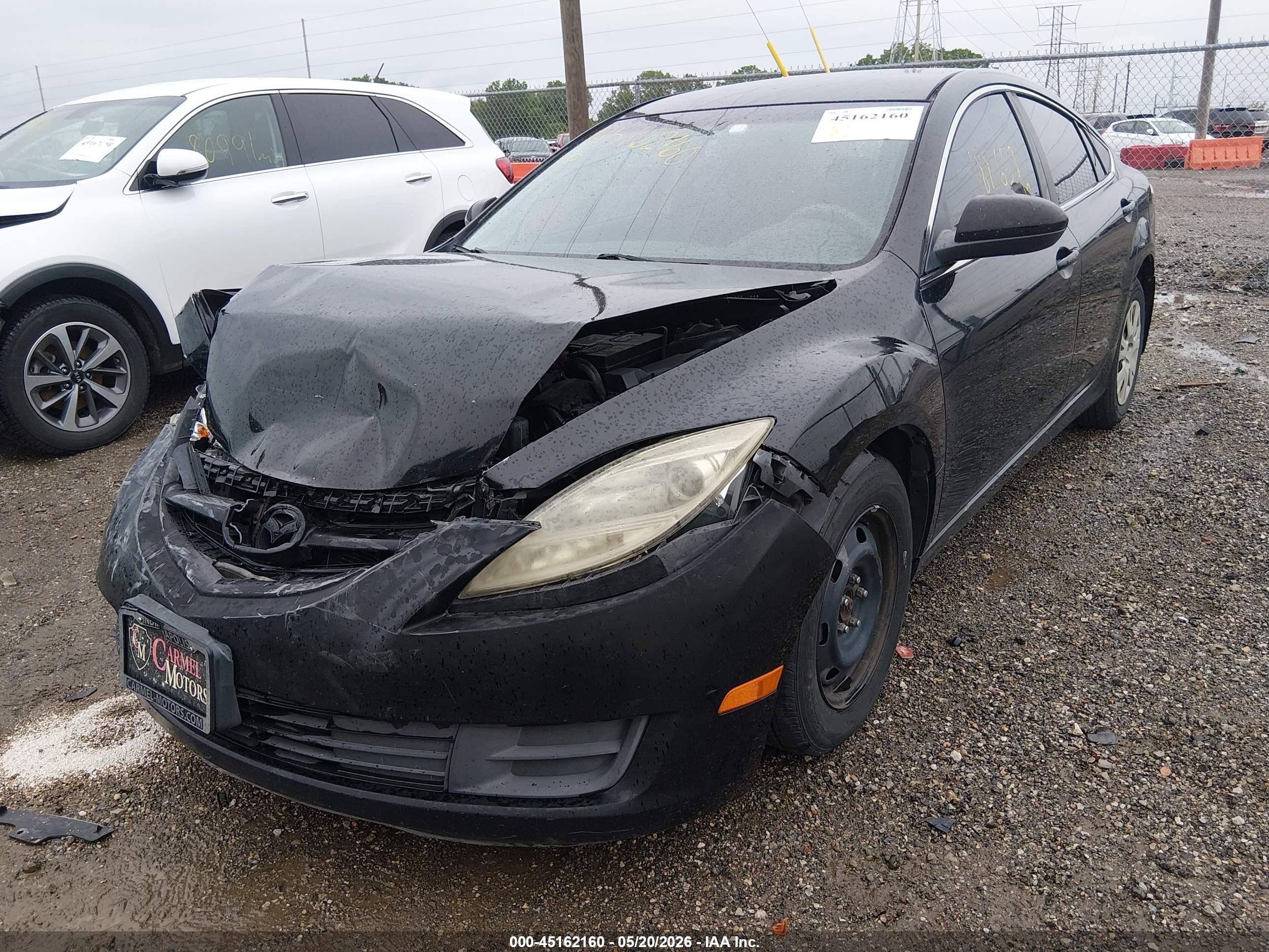 2009 Mazda Mazda6 I Sport Black vin: 1YVHP81A095M41139