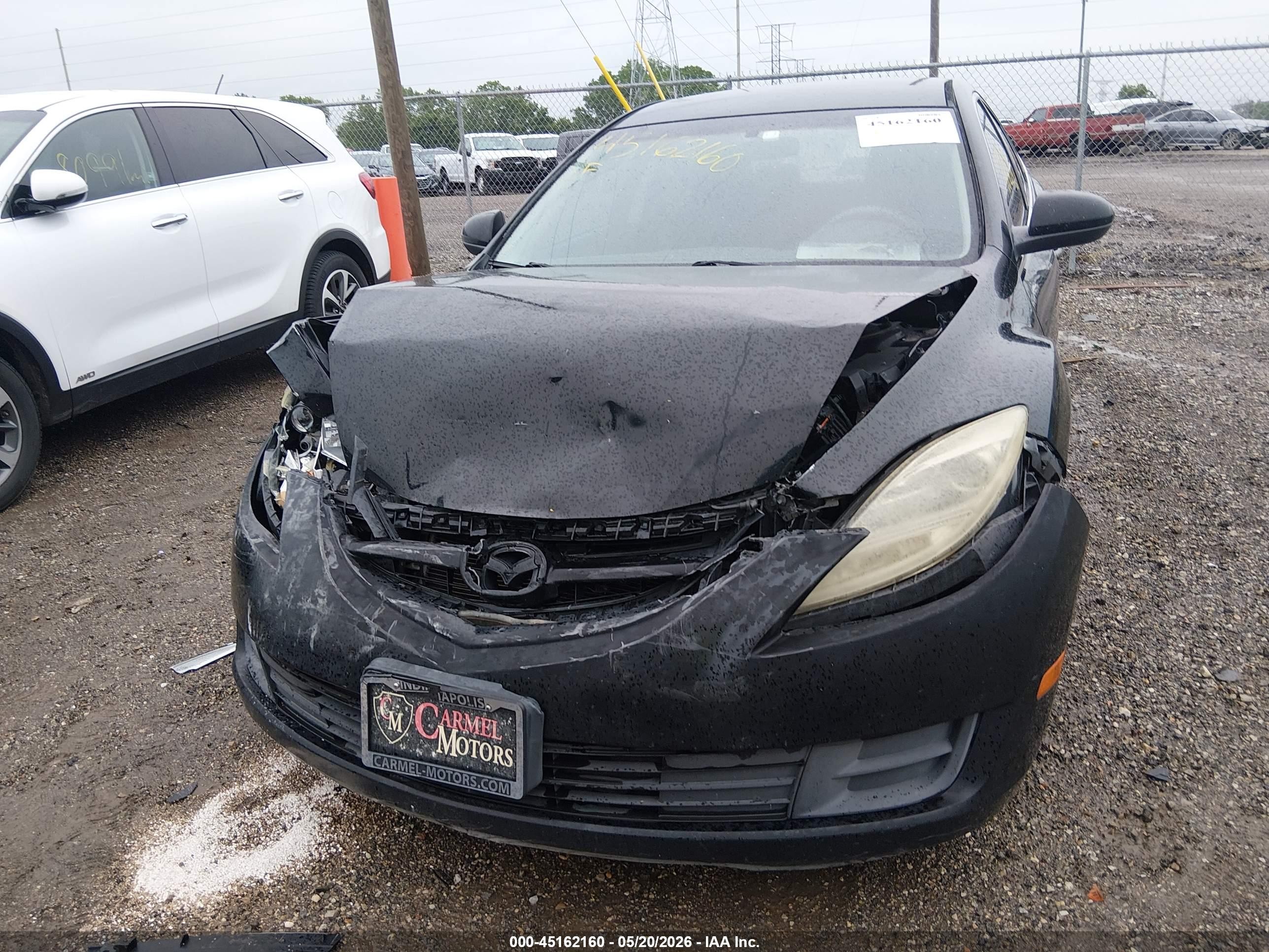 2009 Mazda Mazda6 I Sport Black vin: 1YVHP81A095M41139