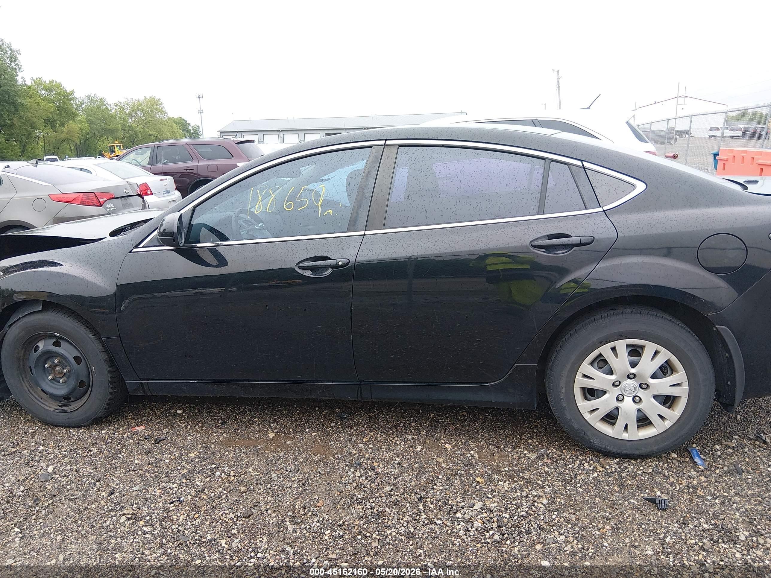 2009 Mazda Mazda6 I Sport Black vin: 1YVHP81A095M41139