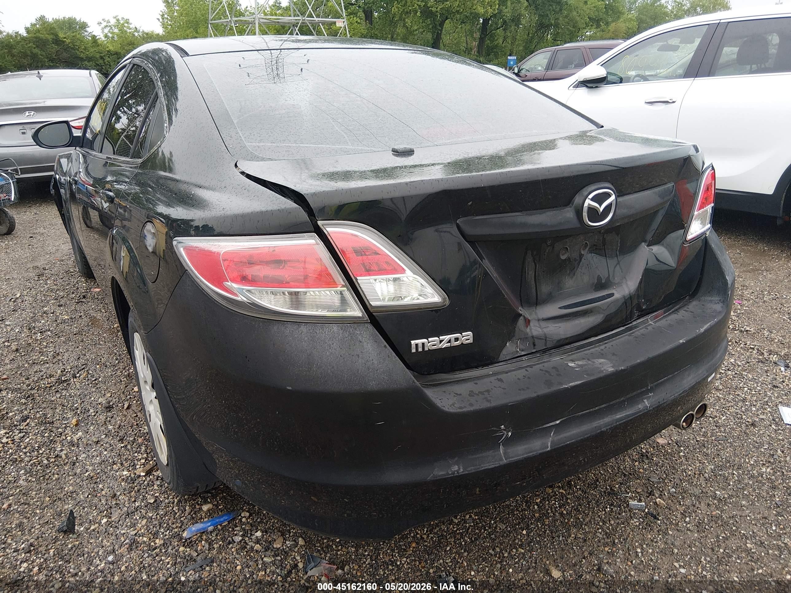 2009 Mazda Mazda6 I Sport Black vin: 1YVHP81A095M41139