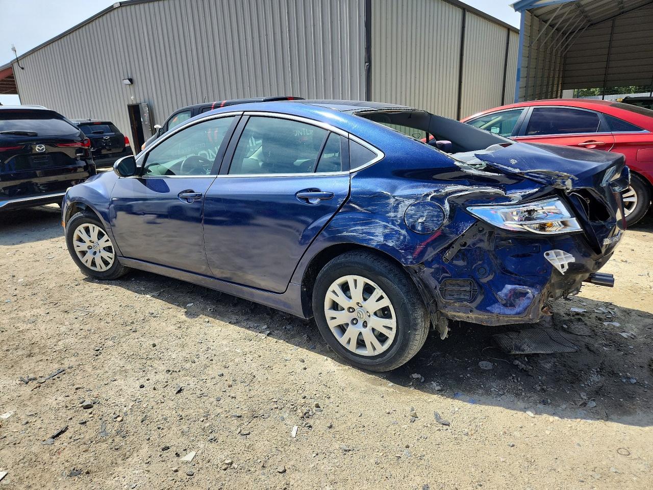 2009 Mazda 6 I Blue vin: 1YVHP81A295M27355