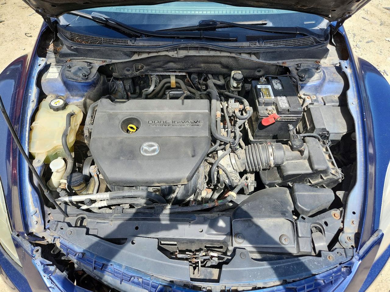 2009 Mazda 6 I Blue vin: 1YVHP81A295M27355