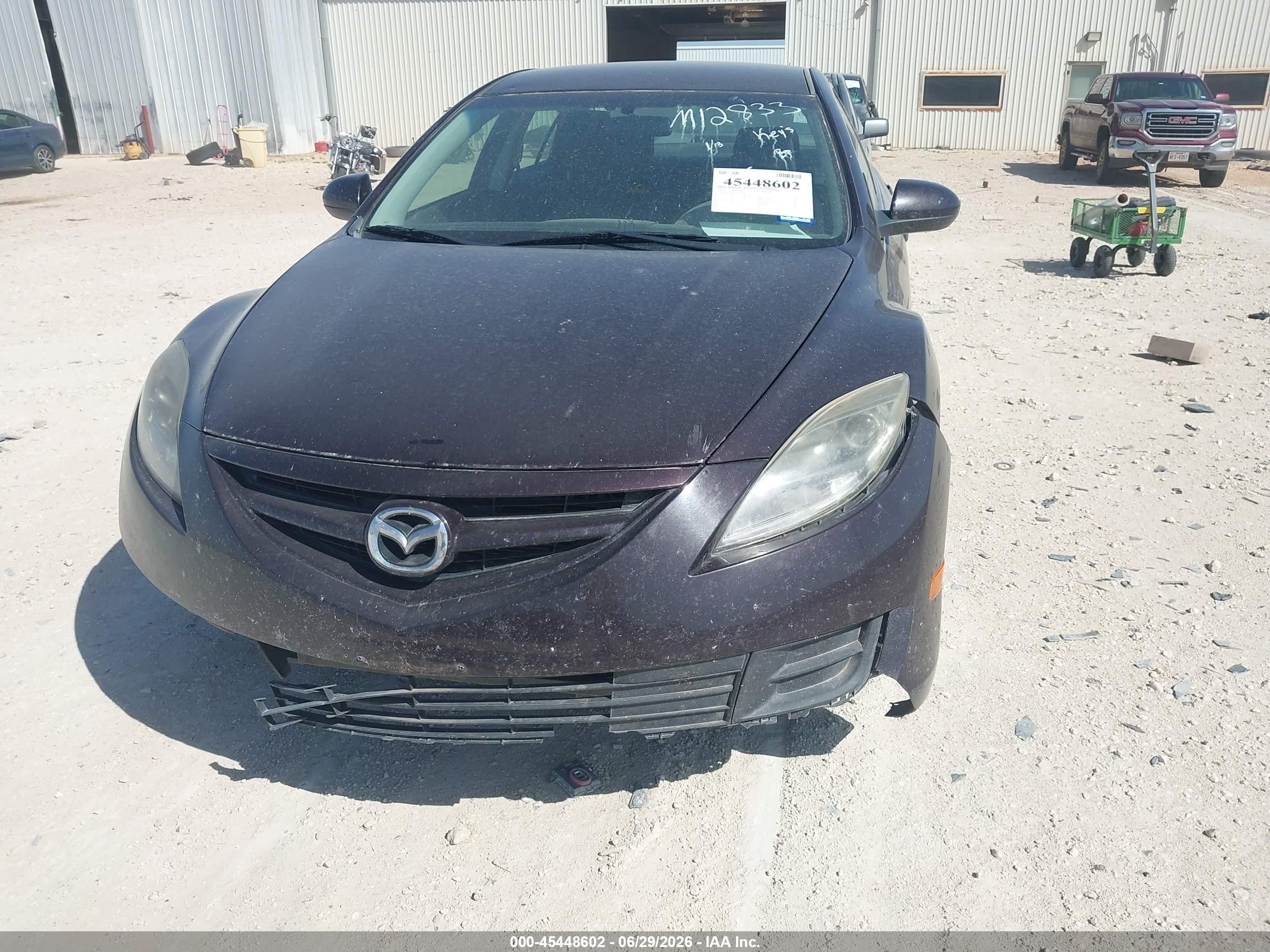 2009 Mazda Mazda6 I Sport Maroon vin: 1YVHP81A395M12833