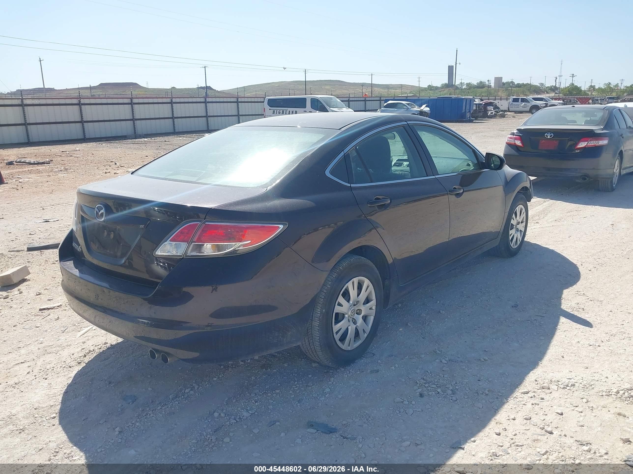 2009 Mazda Mazda6 I Sport Maroon vin: 1YVHP81A395M12833