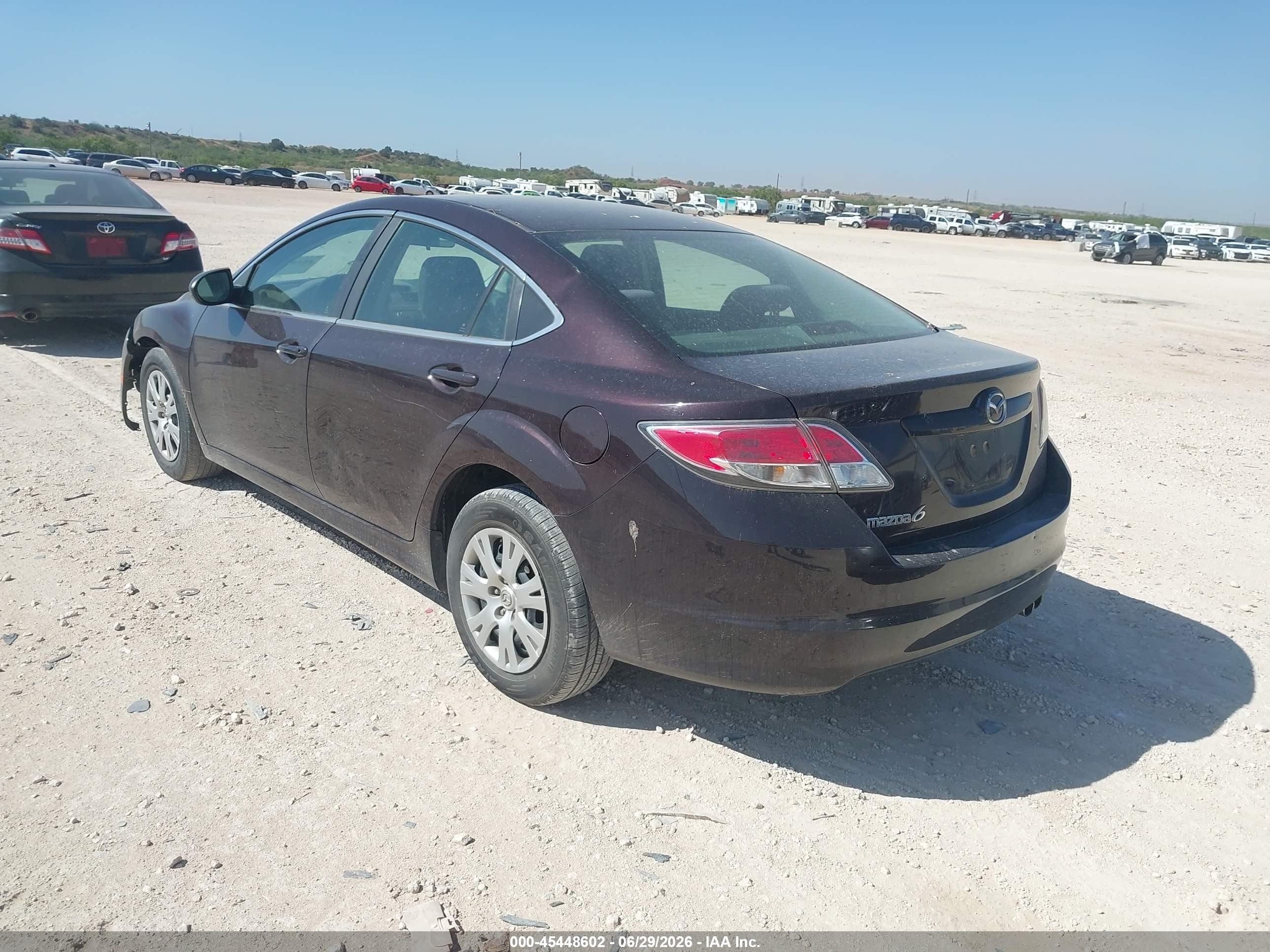 2009 Mazda Mazda6 I Sport Maroon vin: 1YVHP81A395M12833
