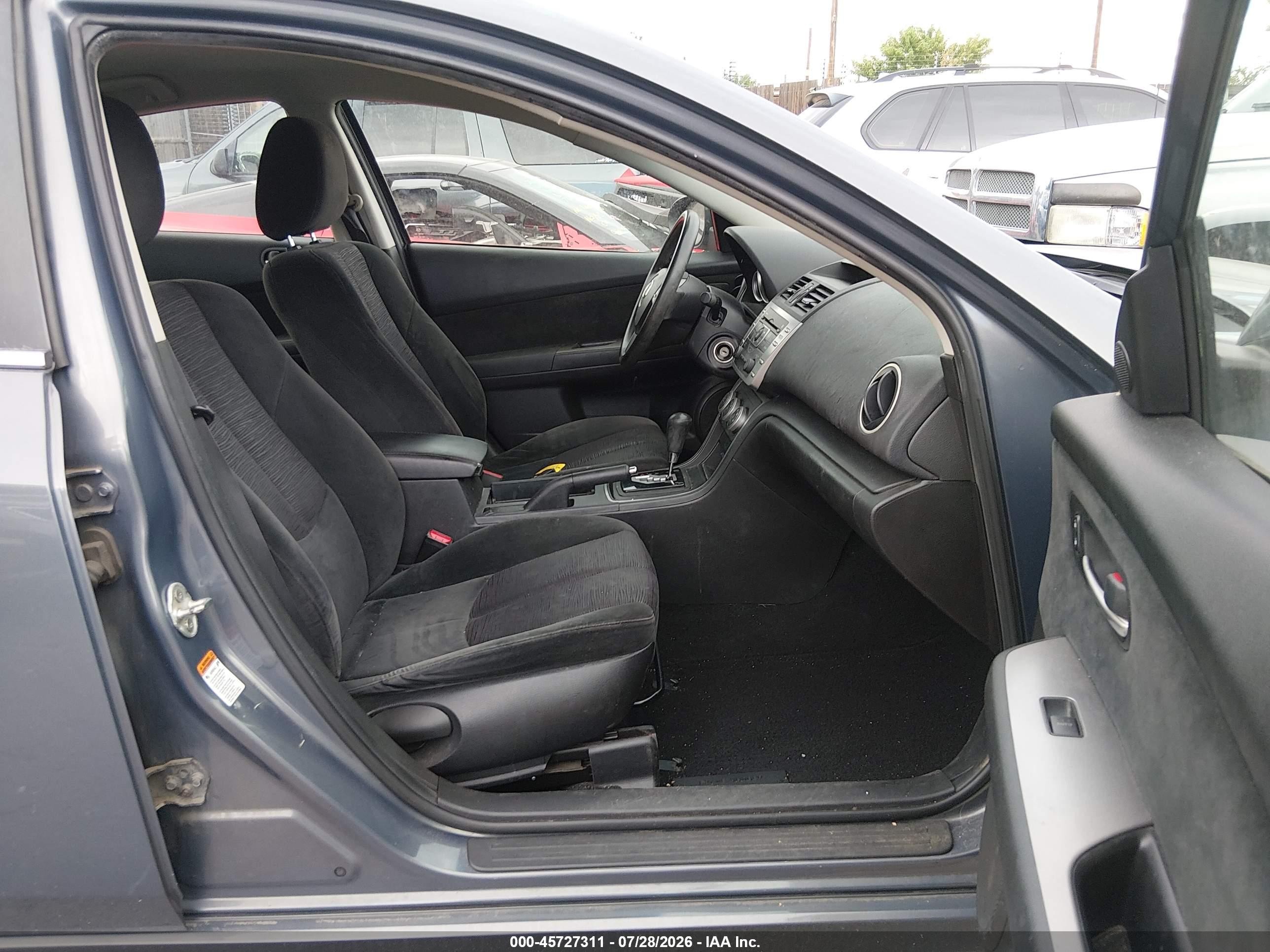 2009 Mazda 6 I Gray vin: 1YVHP81A395M18163