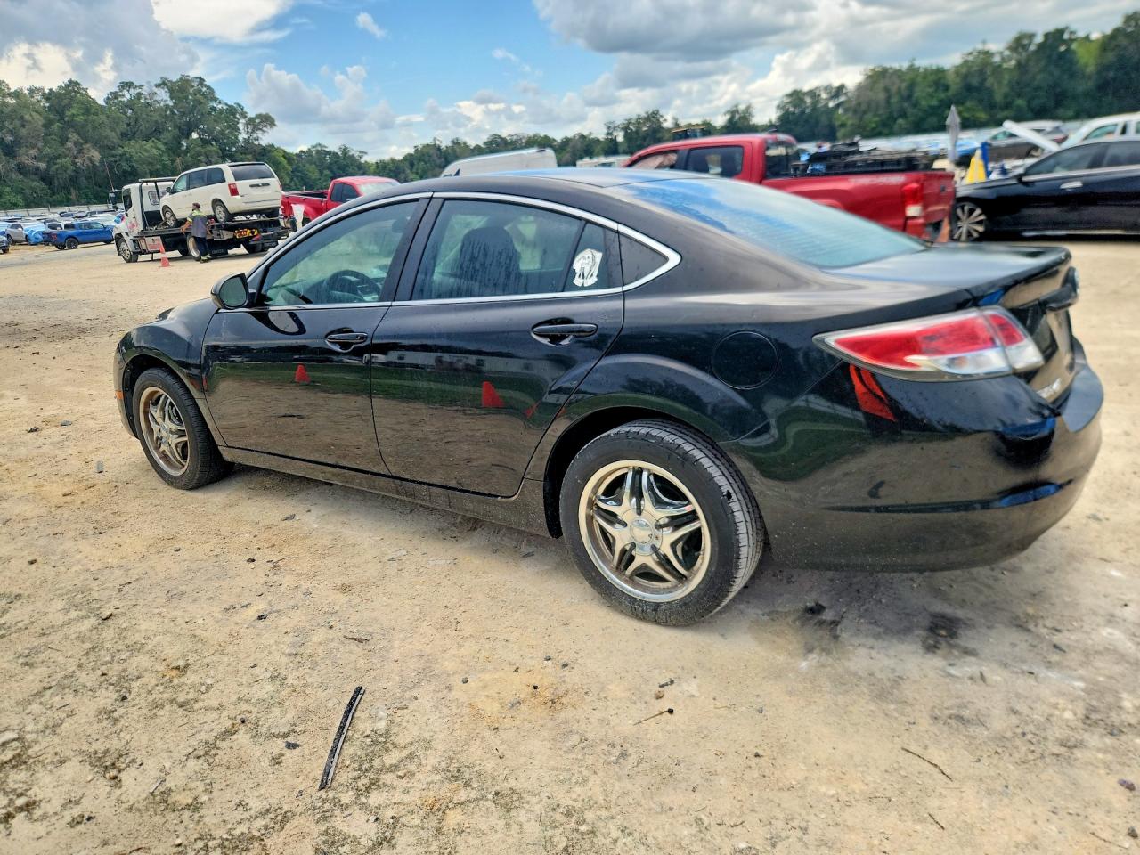 2009 Mazda 6 I Black vin: 1YVHP81A495M12730