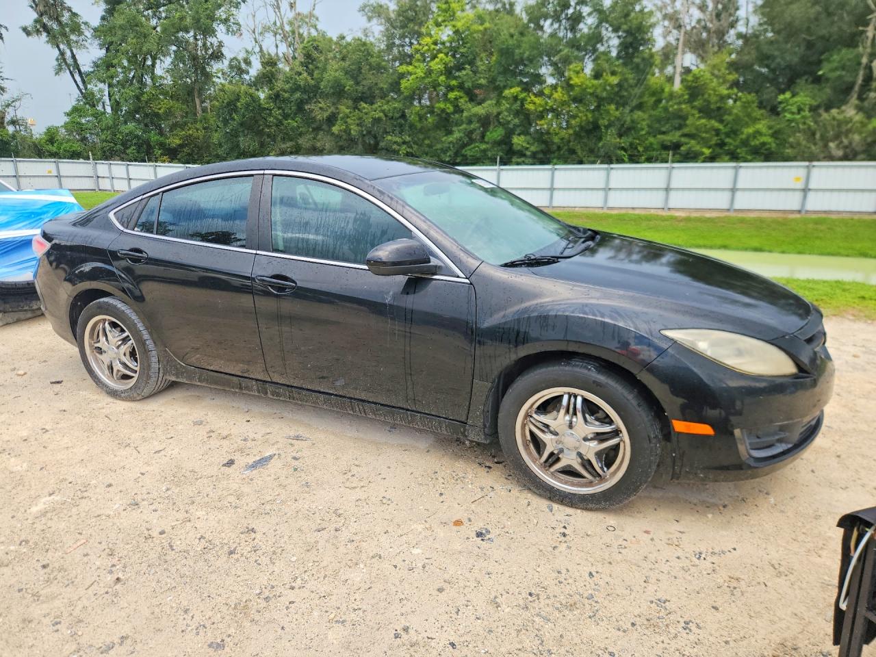 2009 Mazda 6 I Black vin: 1YVHP81A495M12730