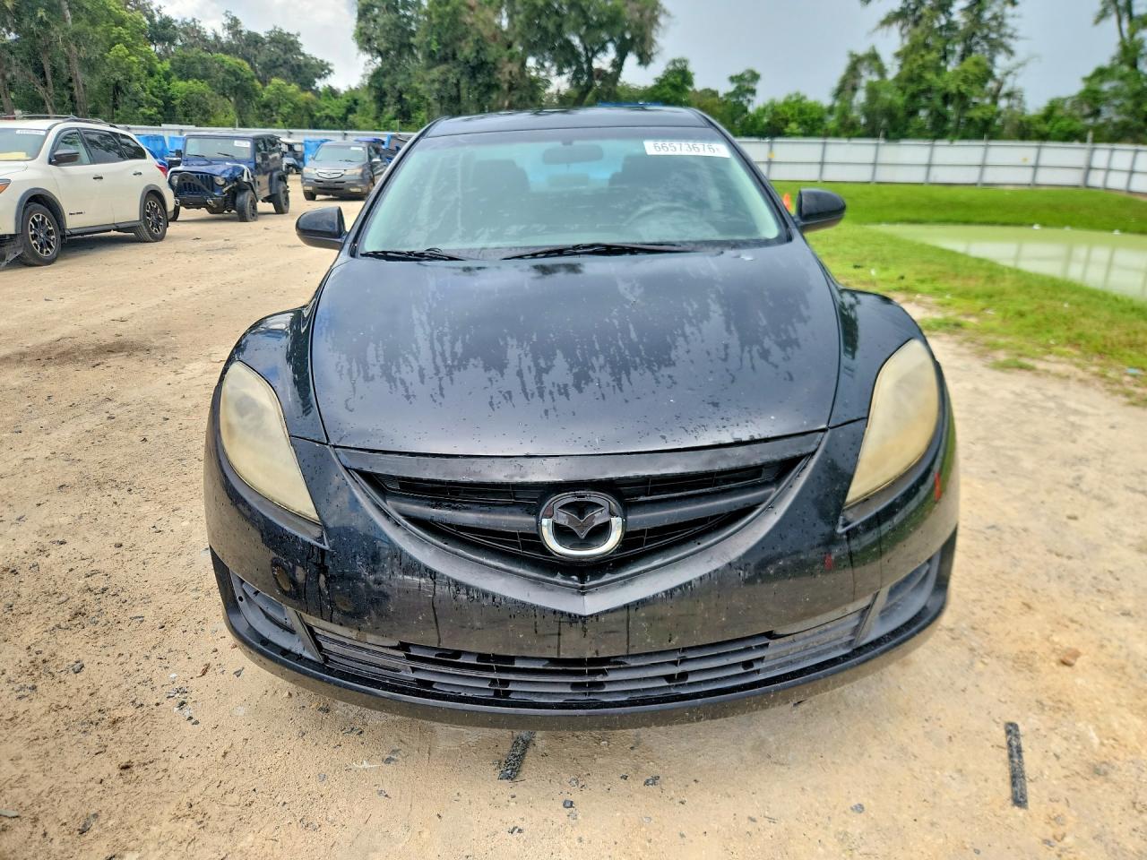 2009 Mazda 6 I Black vin: 1YVHP81A495M12730