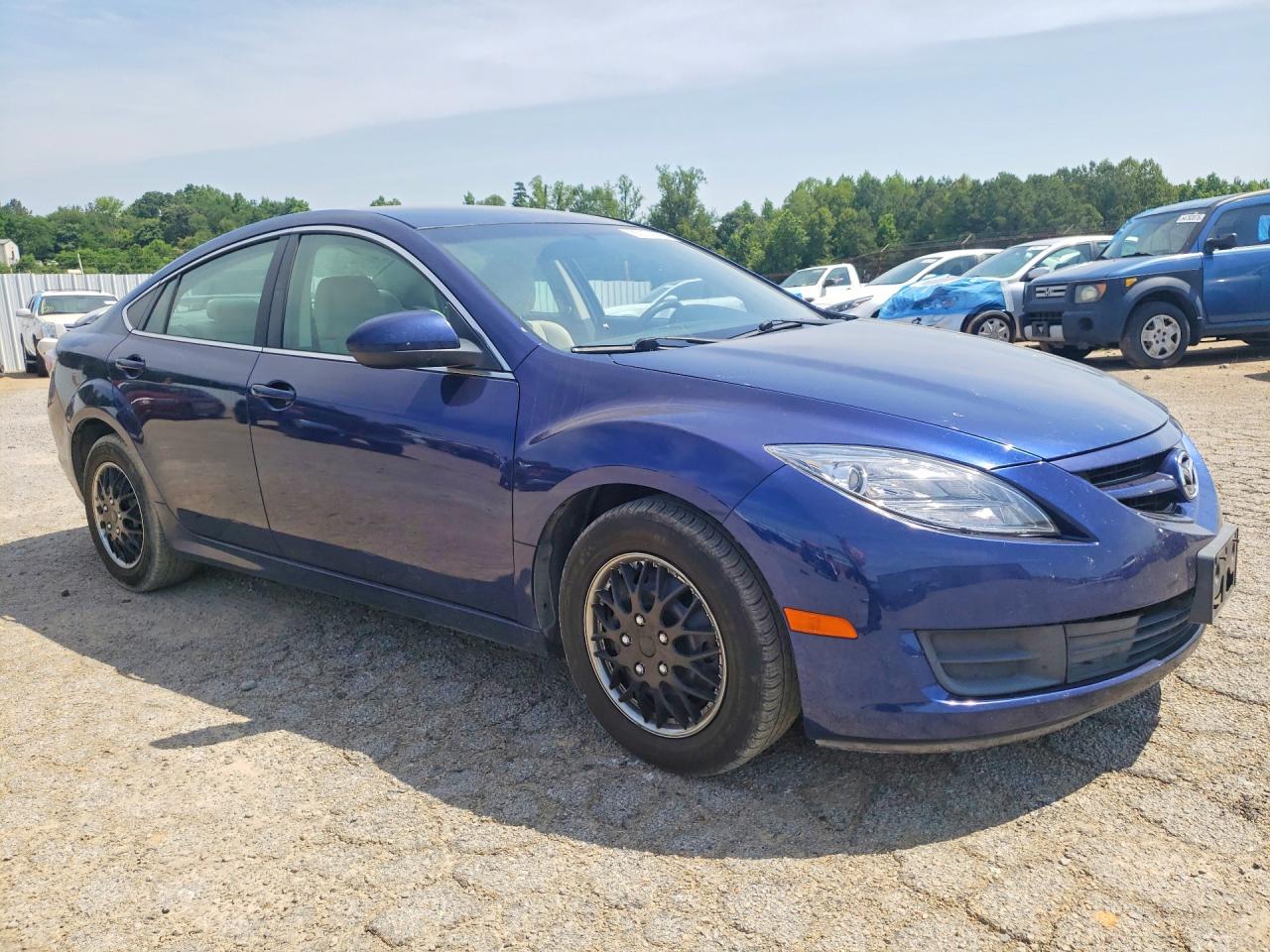2009 Mazda 6 I Blue vin: 1YVHP81A495M24716
