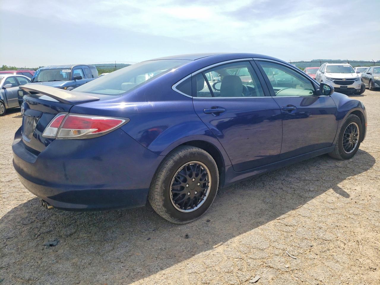 2009 Mazda 6 I Blue vin: 1YVHP81A495M24716