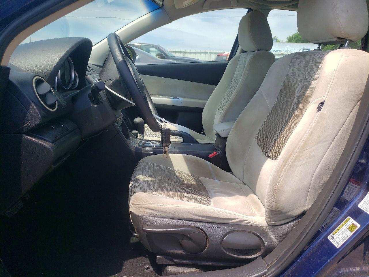 2009 Mazda 6 I Blue vin: 1YVHP81A495M24716