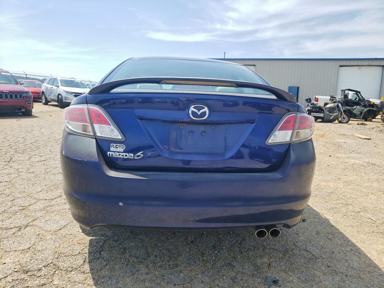 2009 Mazda 6 I Blue vin: 1YVHP81A495M24716