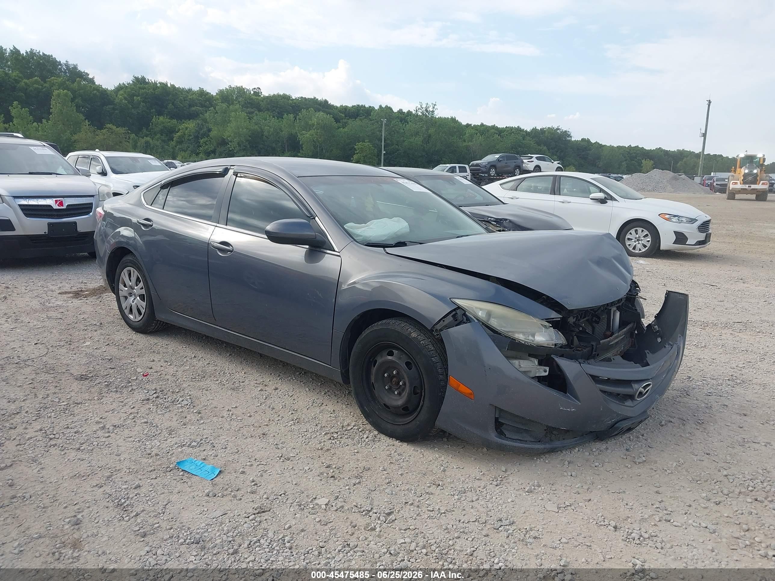 2009 Mazda Mazda6 I Sport Gray vin: 1YVHP81A495M32461