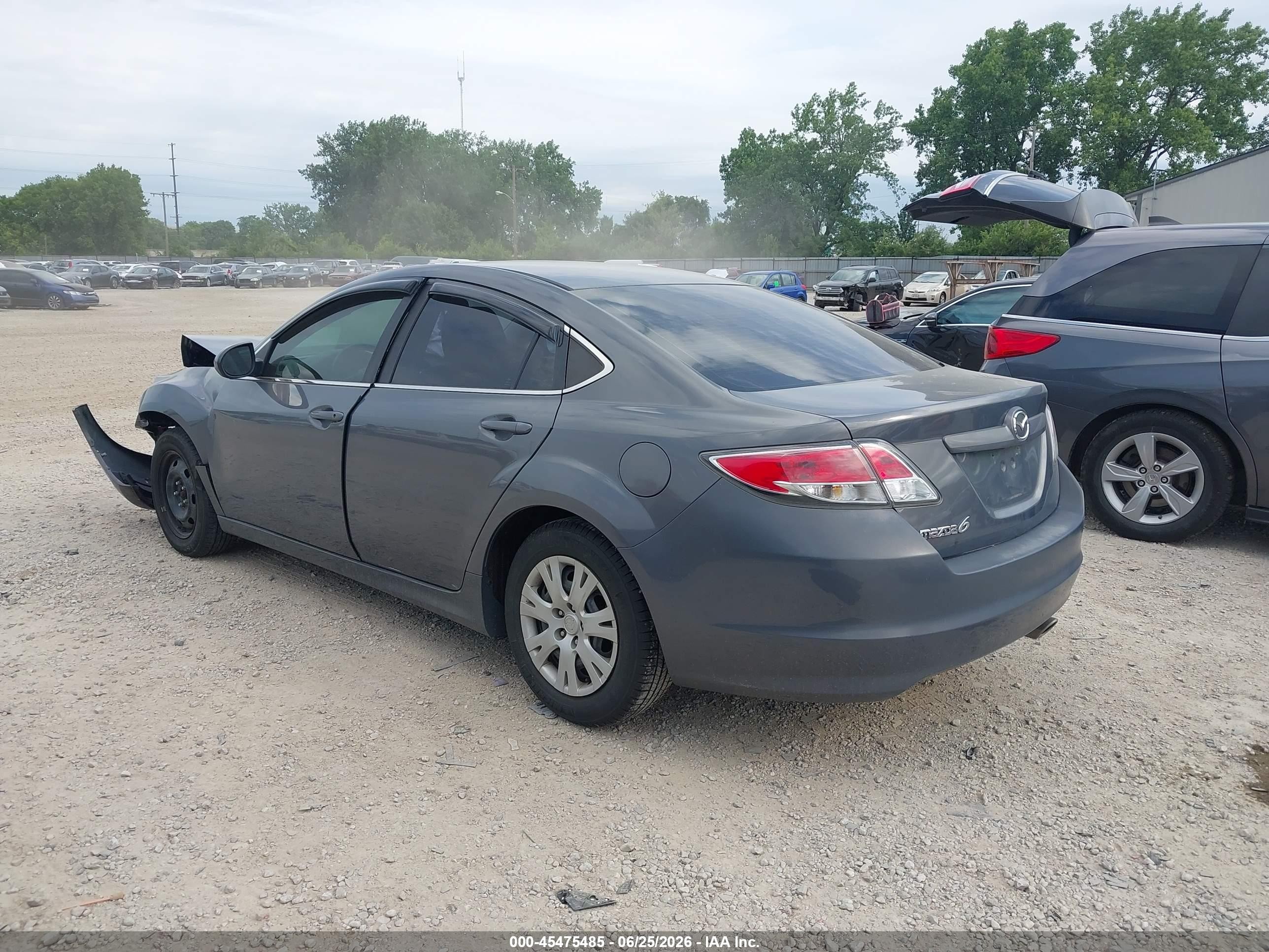 2009 Mazda Mazda6 I Sport Gray vin: 1YVHP81A495M32461