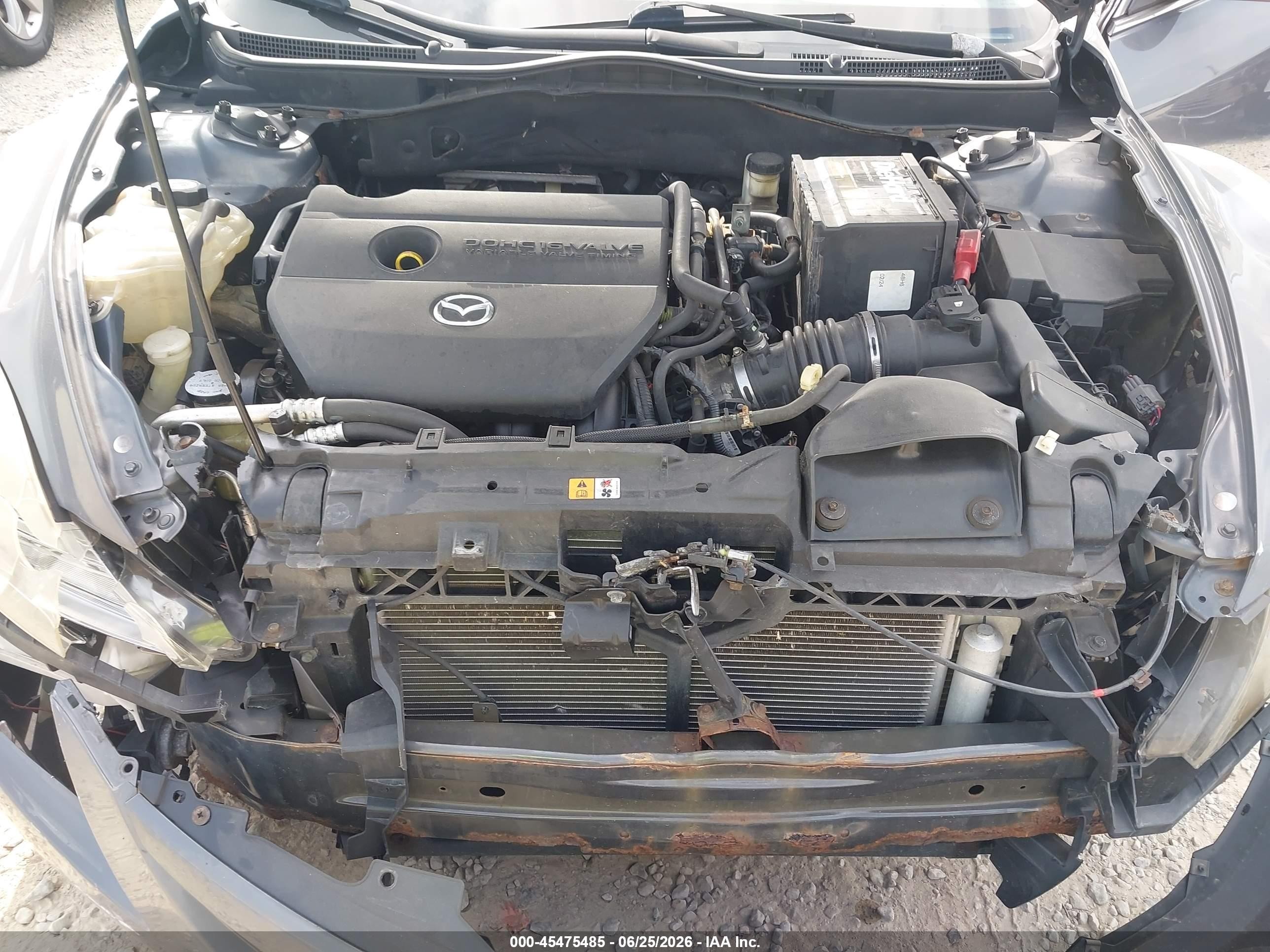 2009 Mazda Mazda6 I Sport Gray vin: 1YVHP81A495M32461