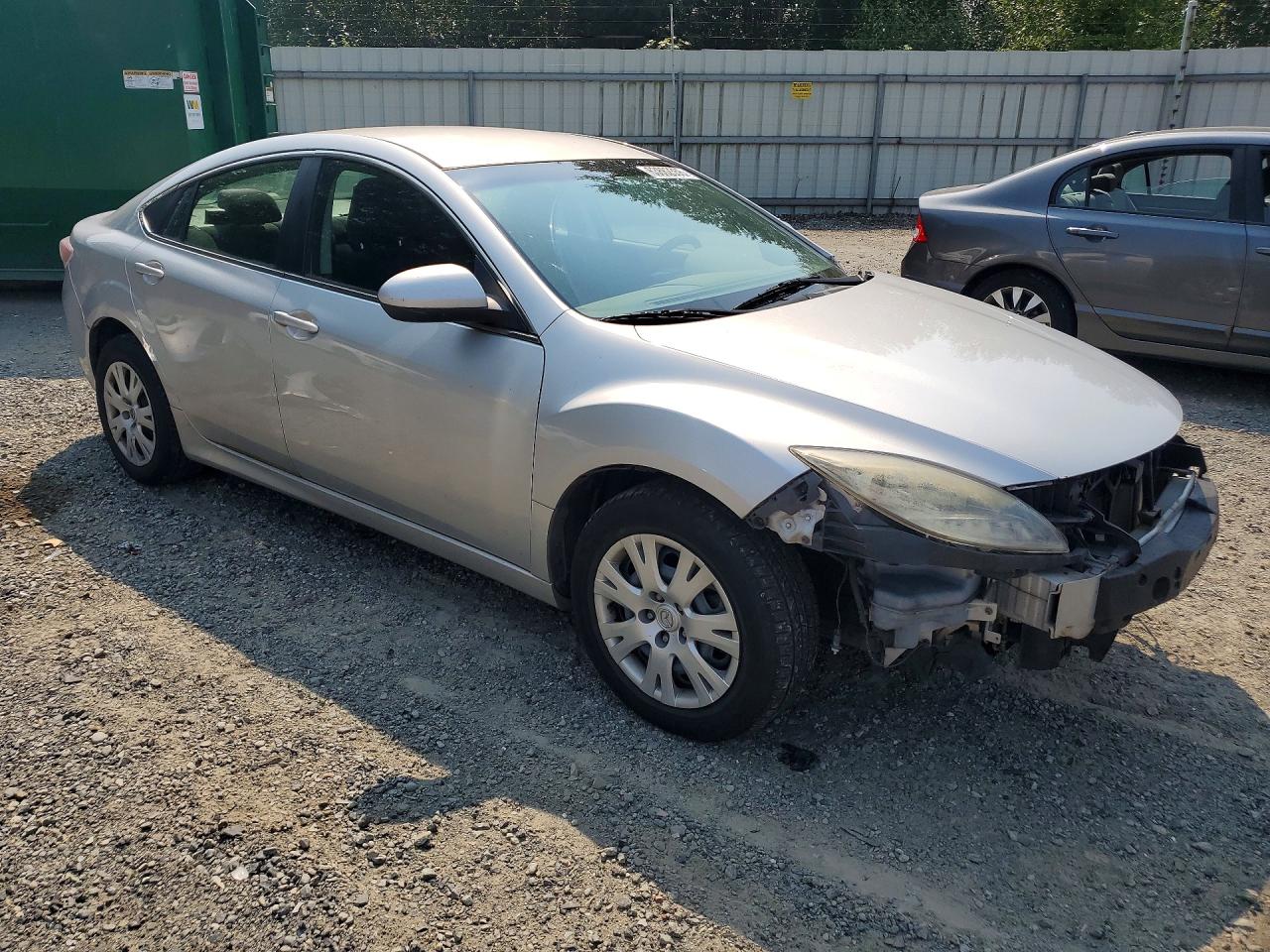 2009 Mazda 6 I Silver vin: 1YVHP81A595M27561