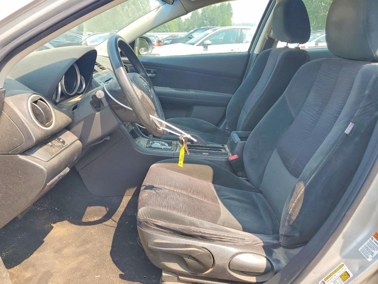 2009 Mazda 6 I Silver vin: 1YVHP81A595M27561