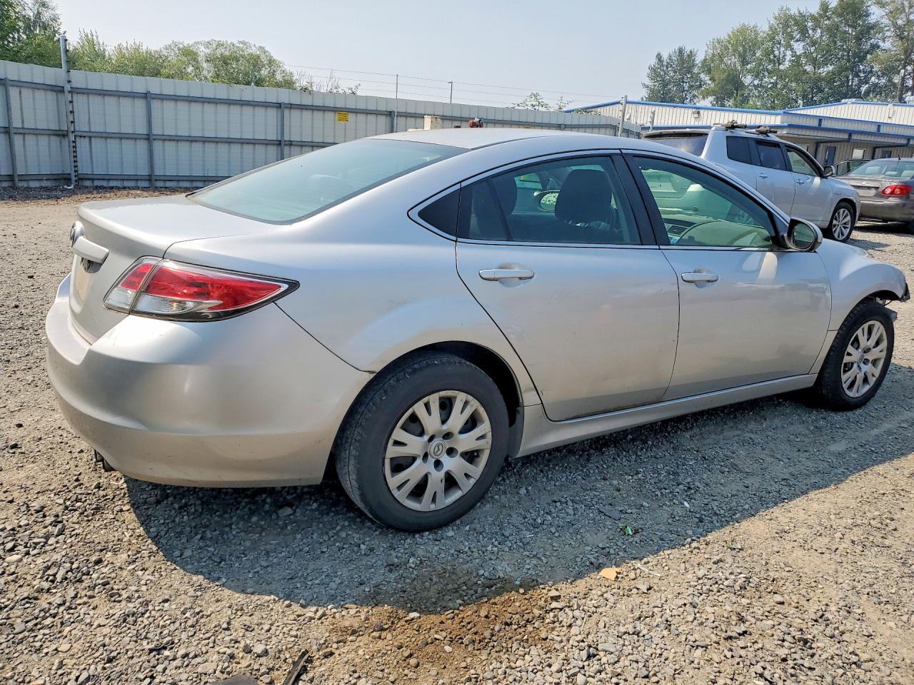 2009 Mazda 6 I Silver vin: 1YVHP81A595M27561