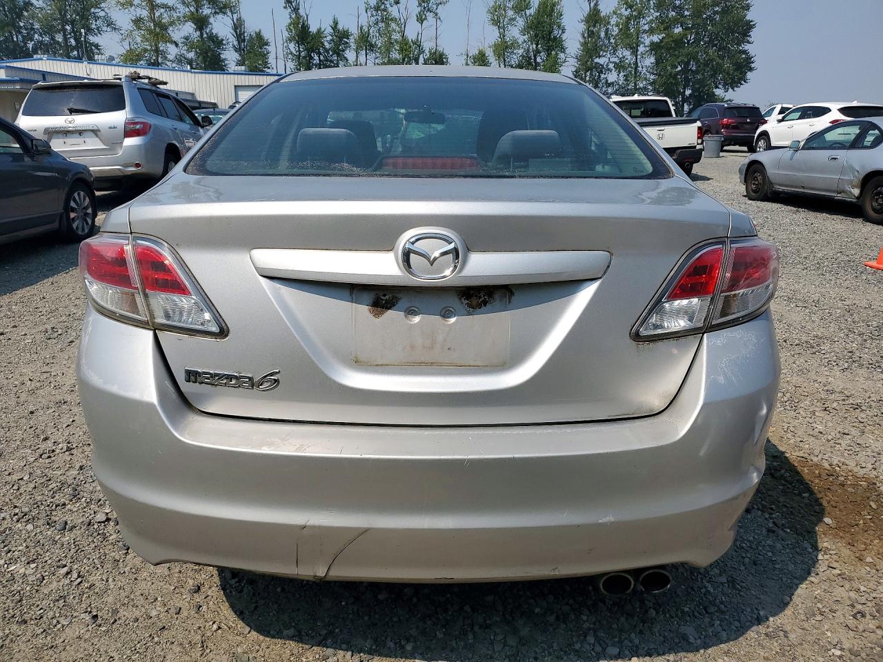 2009 Mazda 6 I Silver vin: 1YVHP81A595M27561