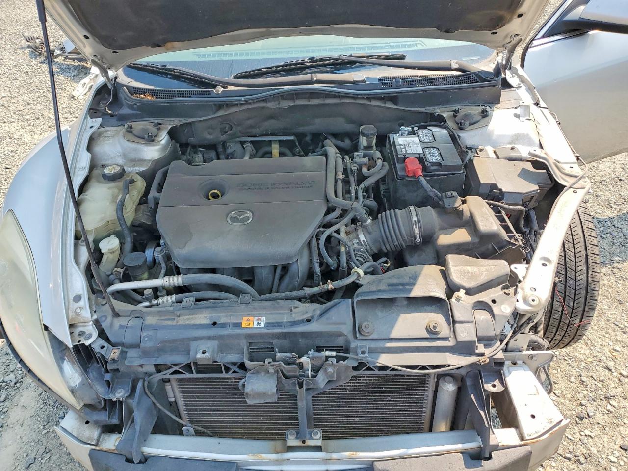 2009 Mazda 6 I Silver vin: 1YVHP81A595M27561