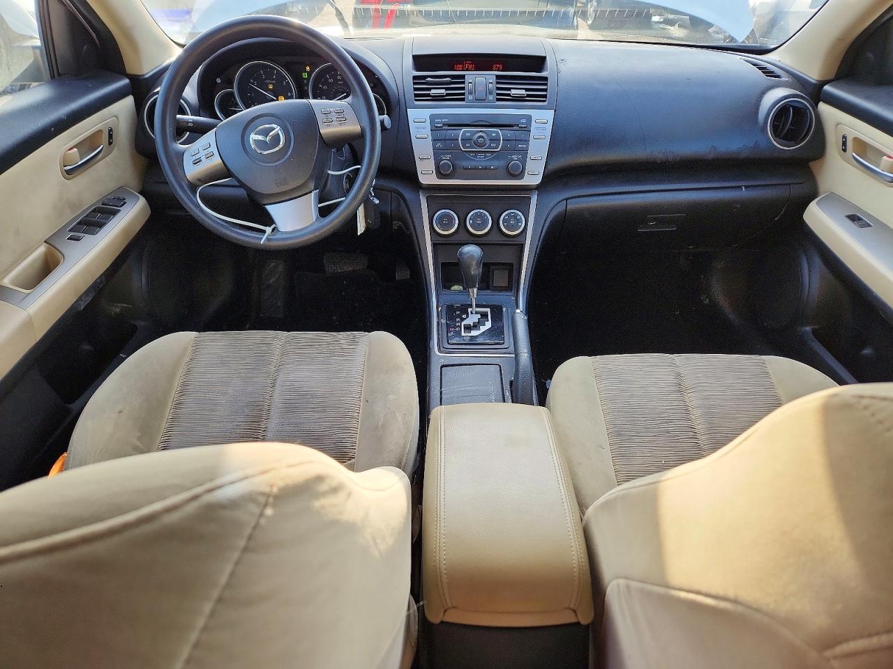 2009 Mazda 6 I White vin: 1YVHP81A795M20501