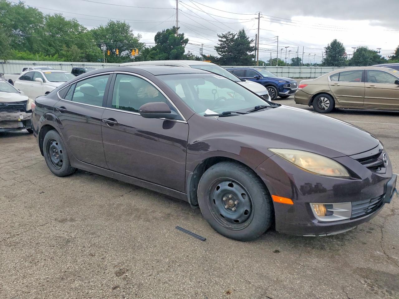 2009 Mazda 6 I Purple vin: 1YVHP81A795M41283