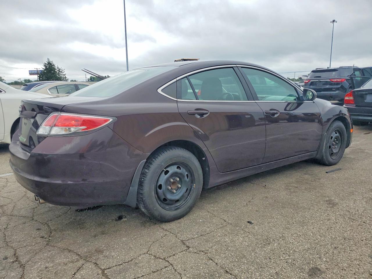 2009 Mazda 6 I Purple vin: 1YVHP81A795M41283