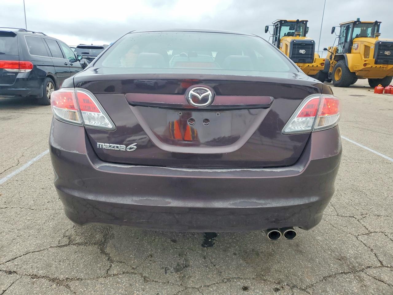 2009 Mazda 6 I Purple vin: 1YVHP81A795M41283
