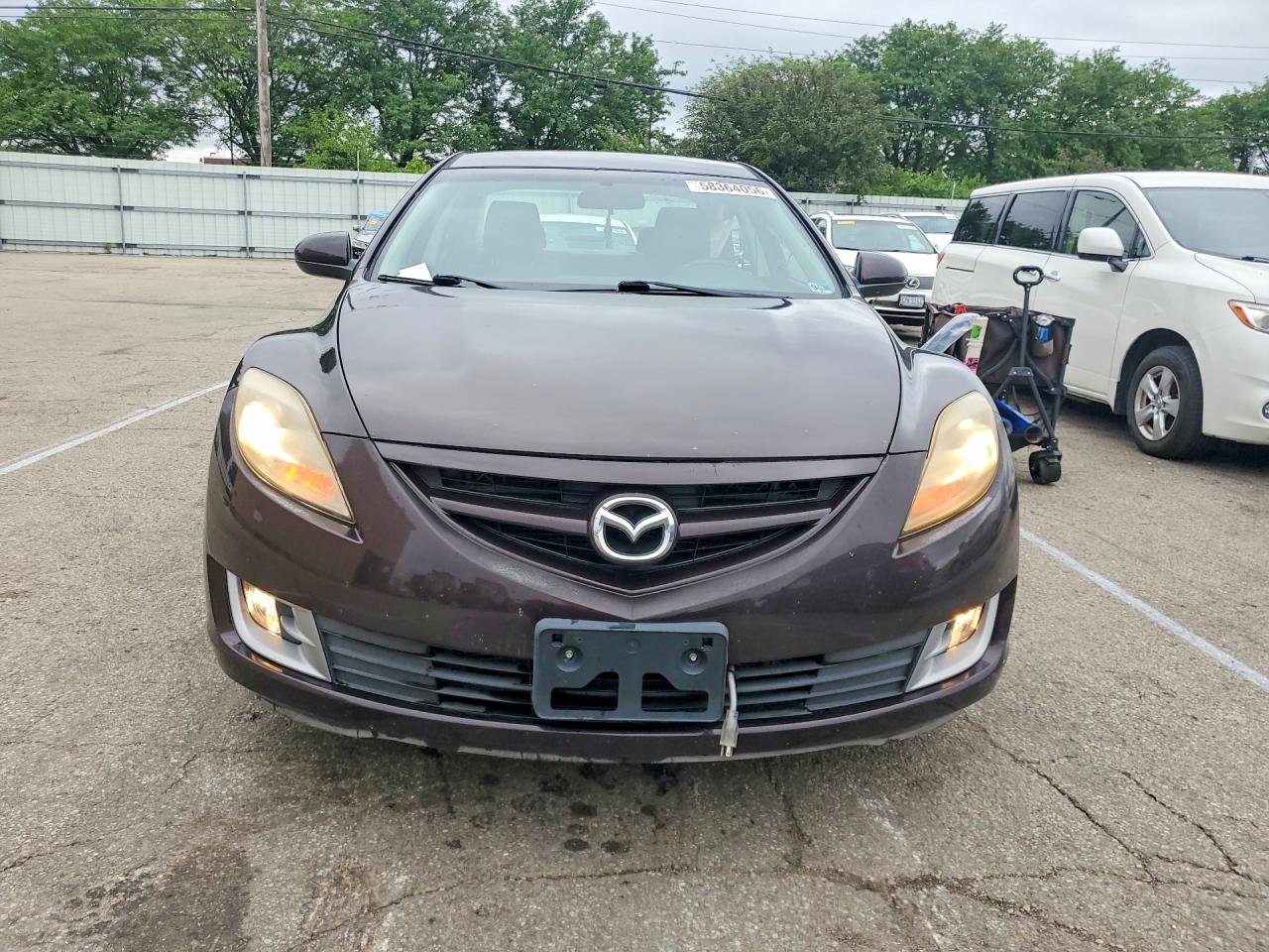 2009 Mazda 6 I Purple vin: 1YVHP81A795M41283