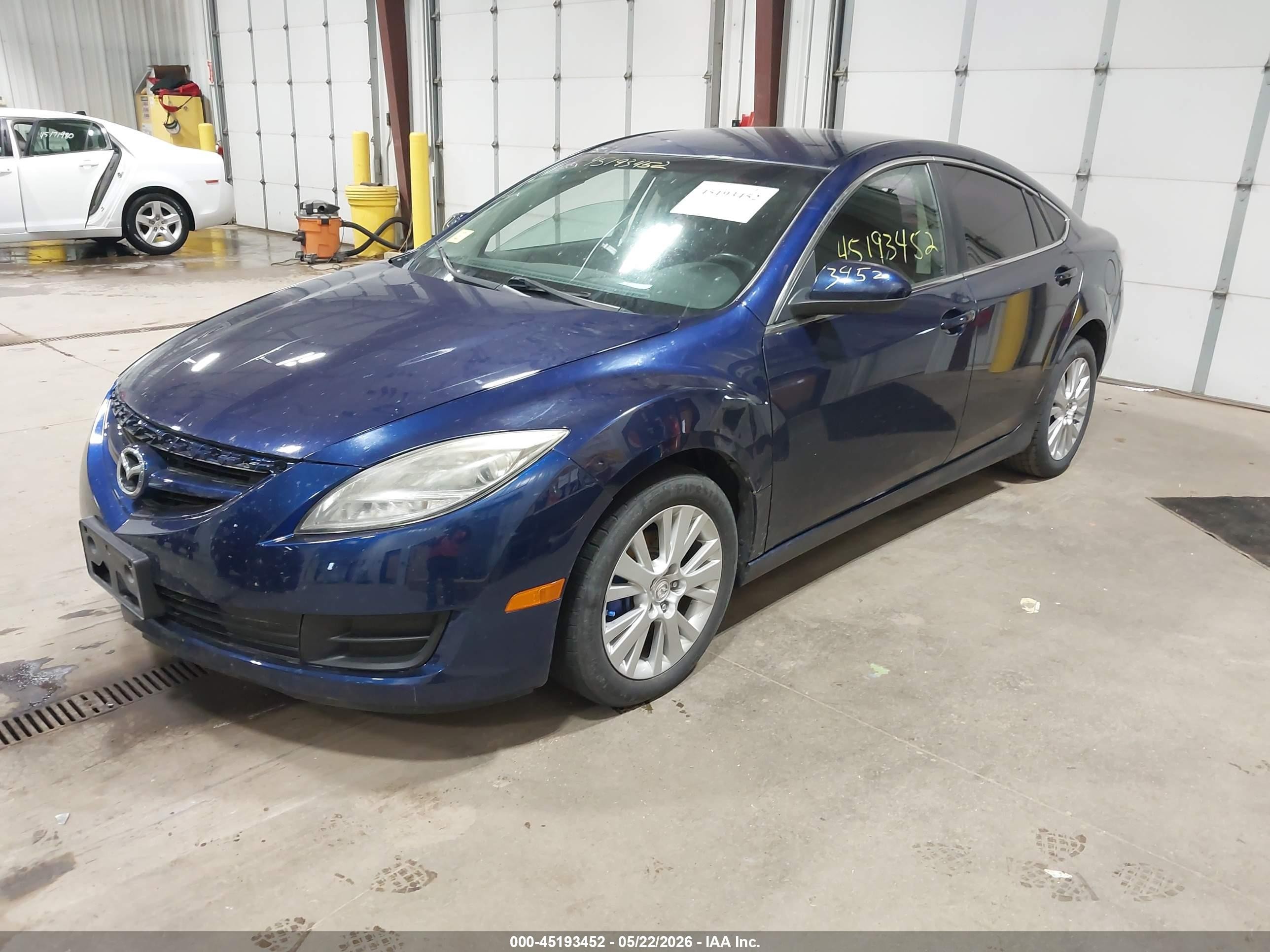 2009 Mazda Mazda6 S Sport Blue vin: 1YVHP81B395M52175