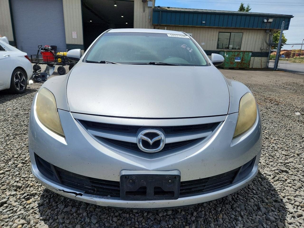 2009 Mazda 6 I Silver vin: 1YVHP81H095M50436
