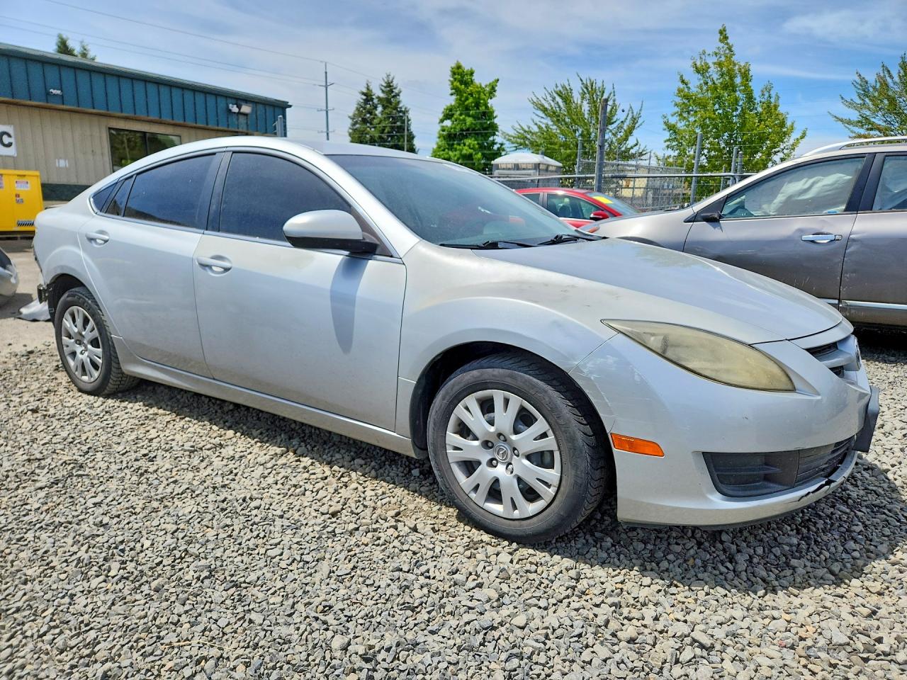 2009 Mazda 6 I Silver vin: 1YVHP81H095M50436