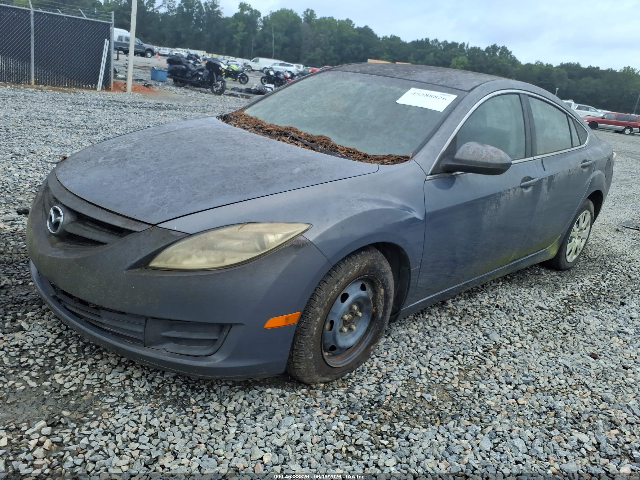 2009 Mazda Mazda6 I Sport Blue vin: 1YVHP81H595M48441