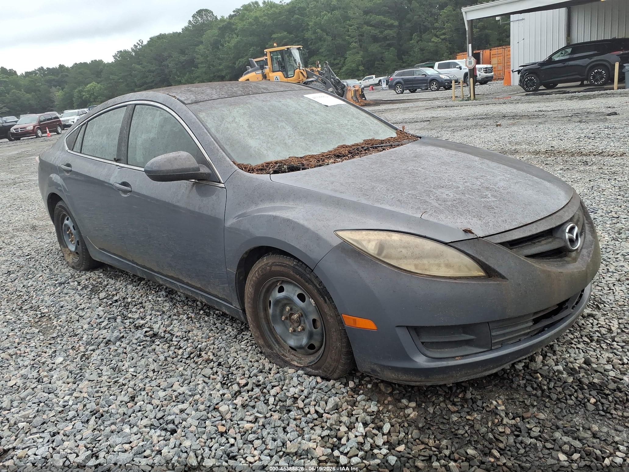 2009 Mazda Mazda6 I Sport Blue vin: 1YVHP81H595M48441