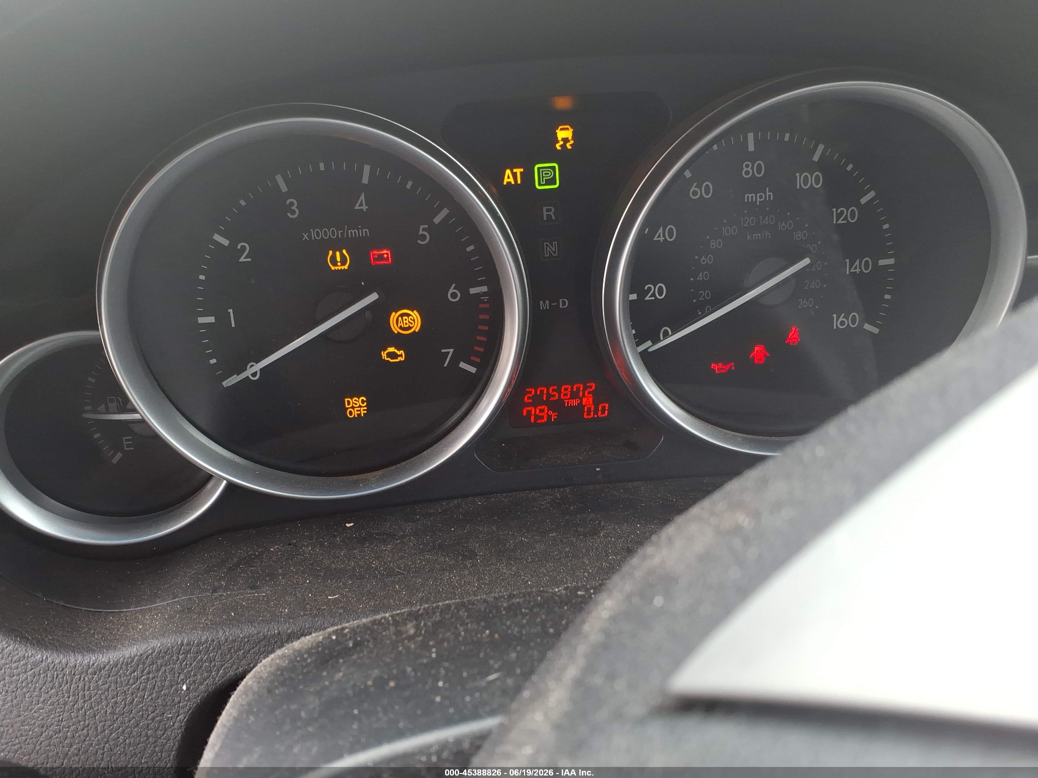 2009 Mazda Mazda6 I Sport Blue vin: 1YVHP81H595M48441