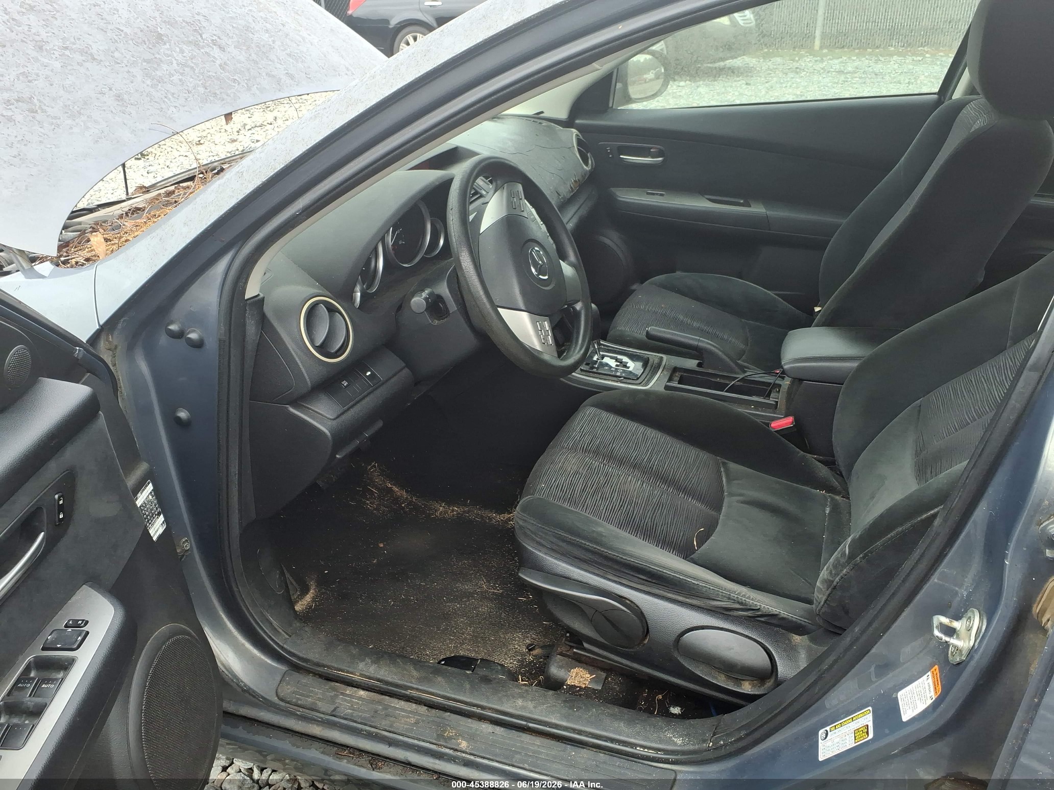2009 Mazda Mazda6 I Sport Blue vin: 1YVHP81H595M48441
