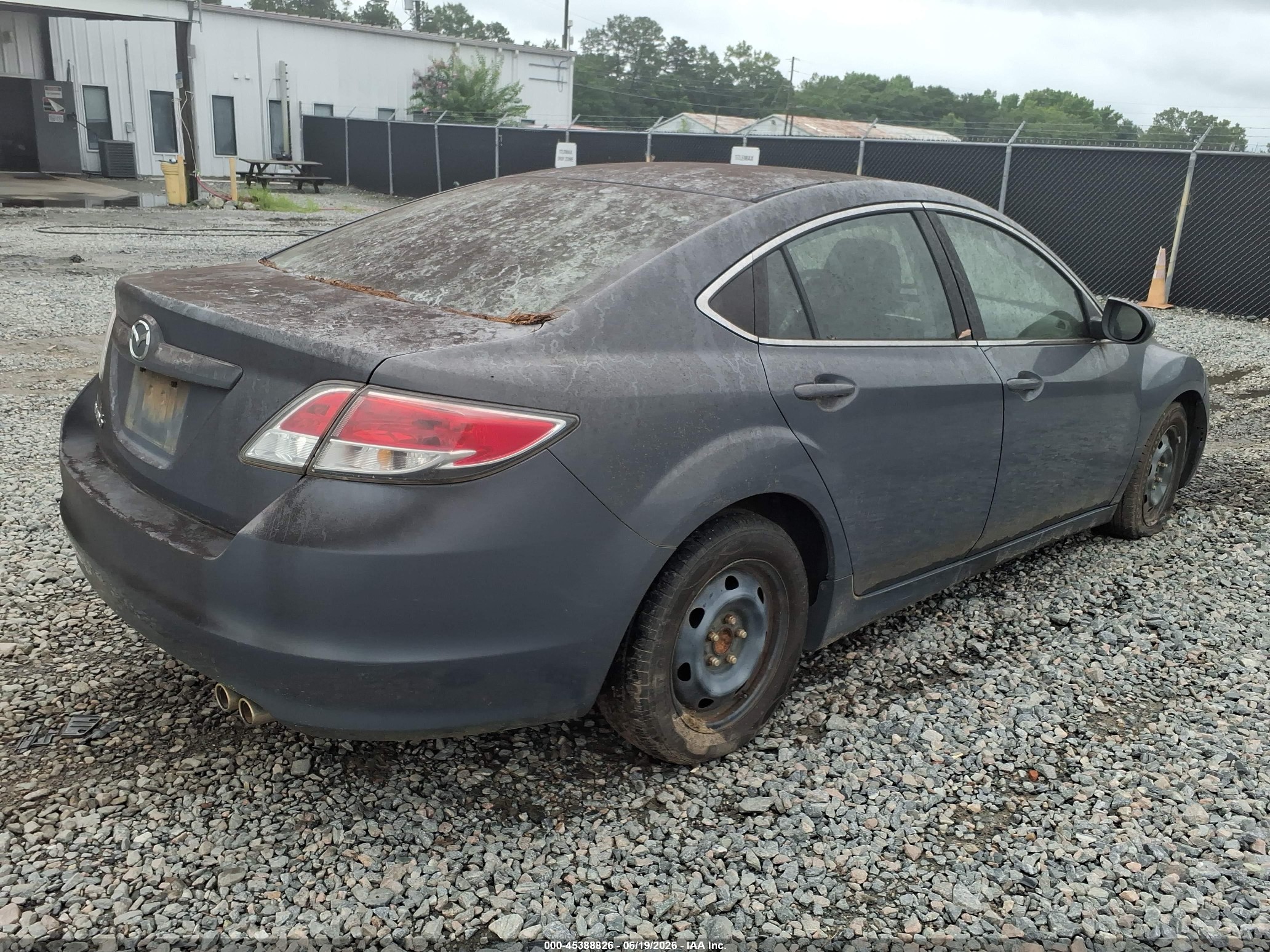 2009 Mazda Mazda6 I Sport Blue vin: 1YVHP81H595M48441