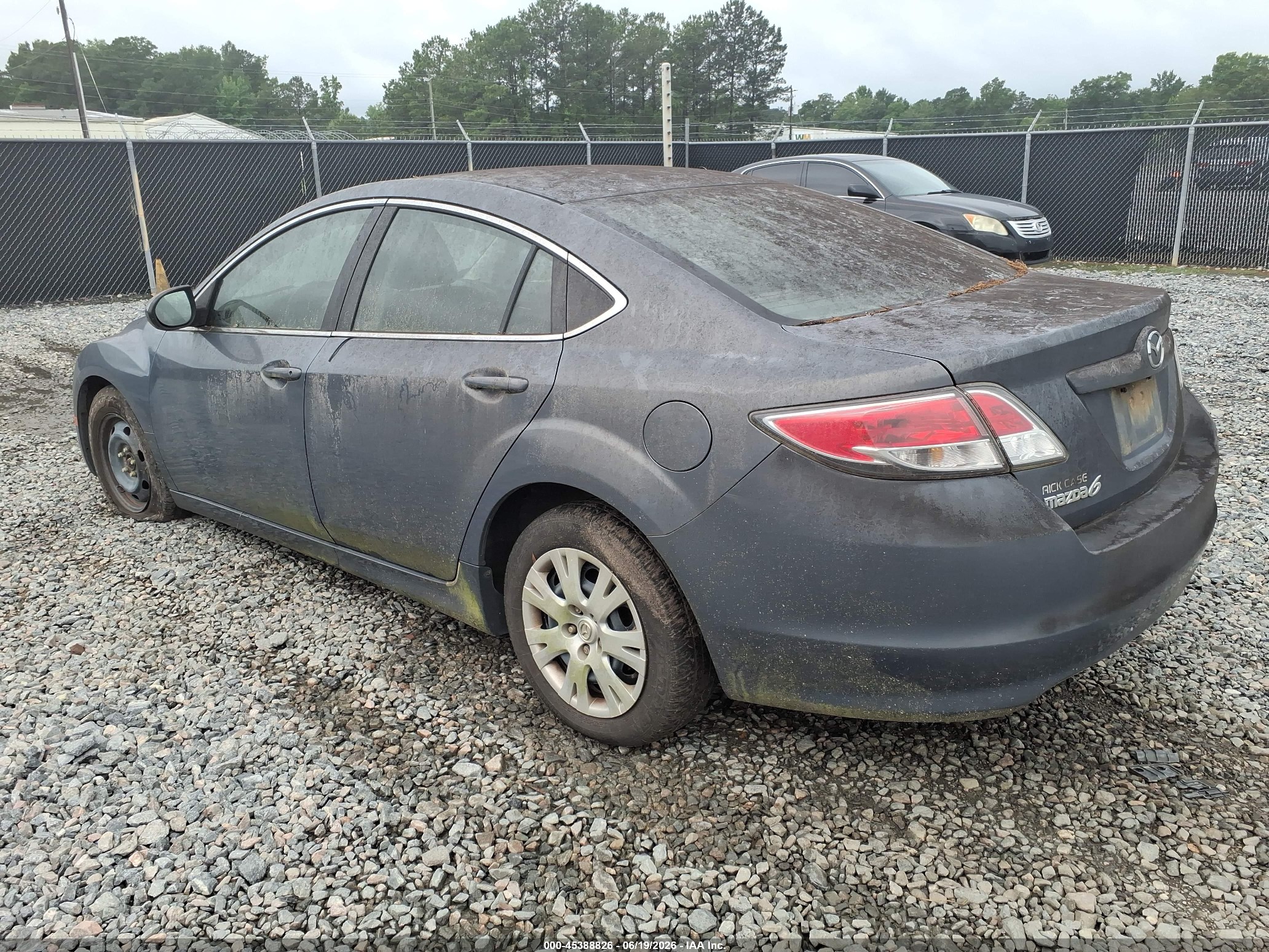 2009 Mazda Mazda6 I Sport Blue vin: 1YVHP81H595M48441