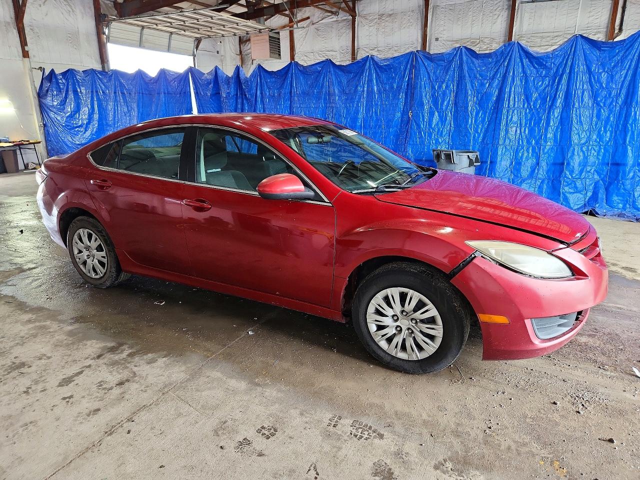 2009 Mazda 6 I Red vin: 1YVHP81H595M50674
