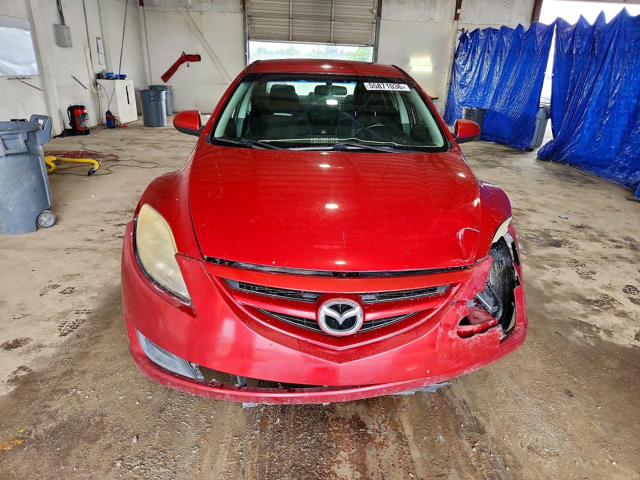 2009 Mazda 6 I Red vin: 1YVHP81H595M50674