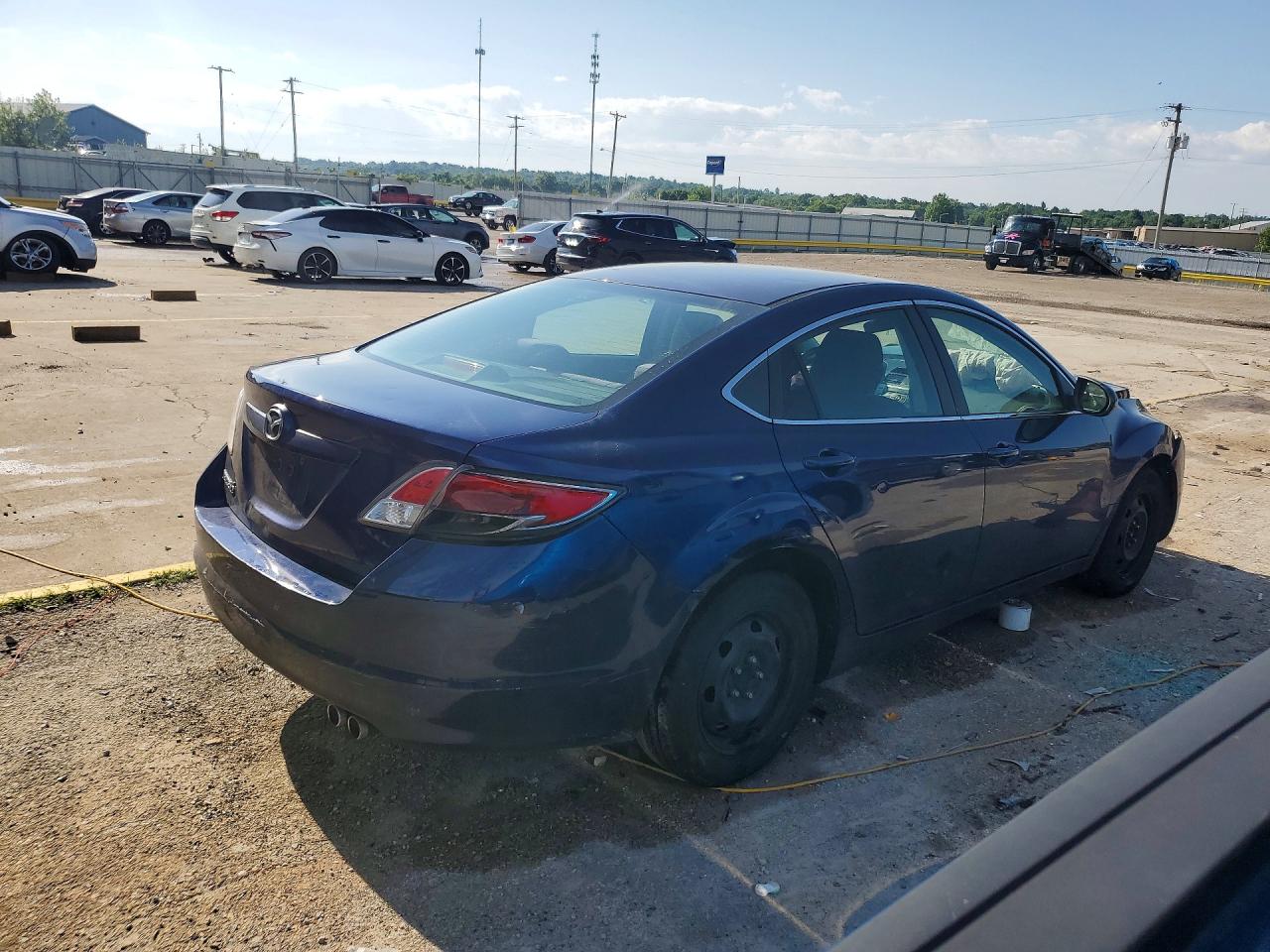 2009 Mazda 6 I Синий vin: 1YVHP81H595M50691