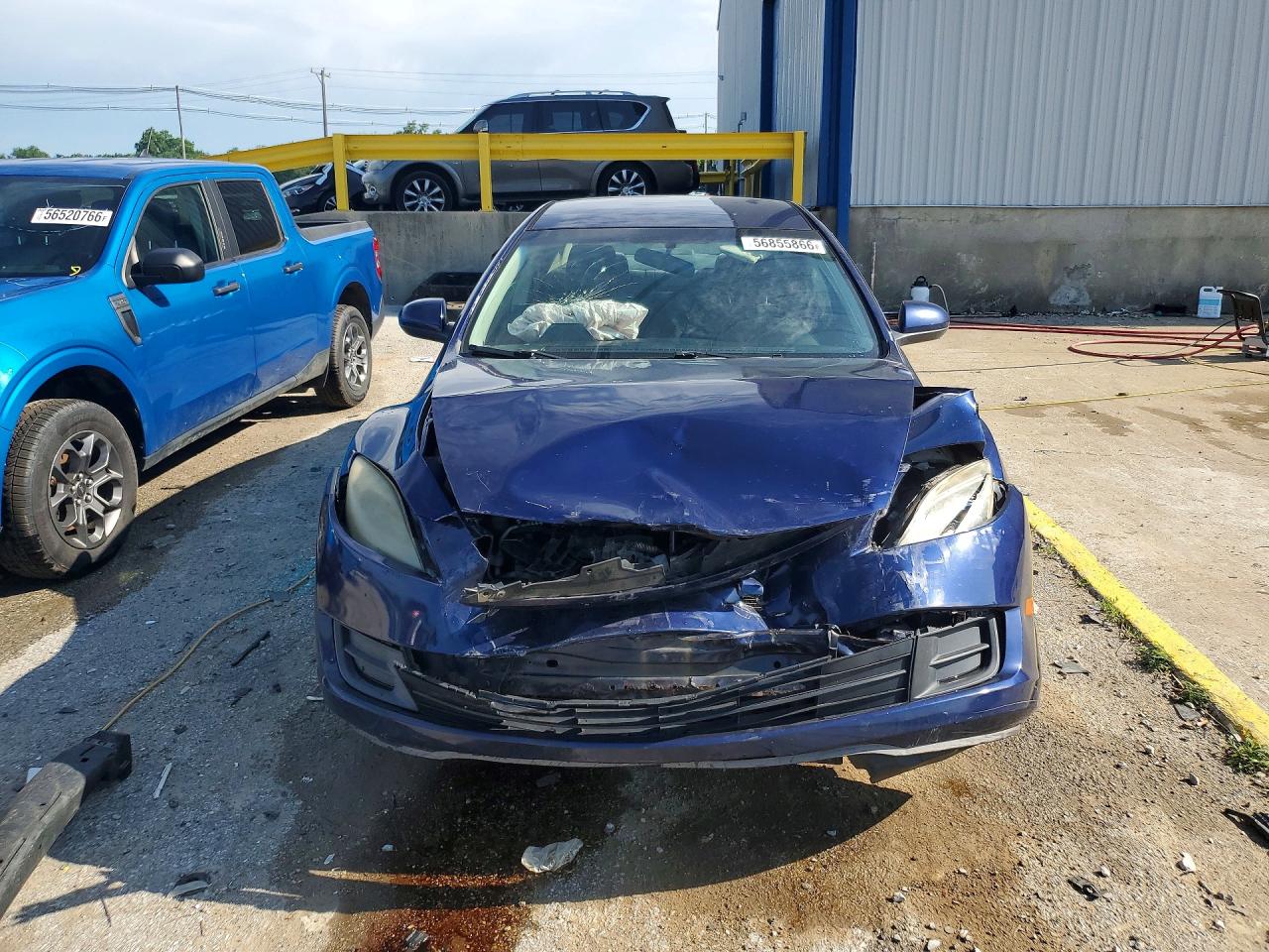 2009 Mazda 6 I Синий vin: 1YVHP81H595M50691